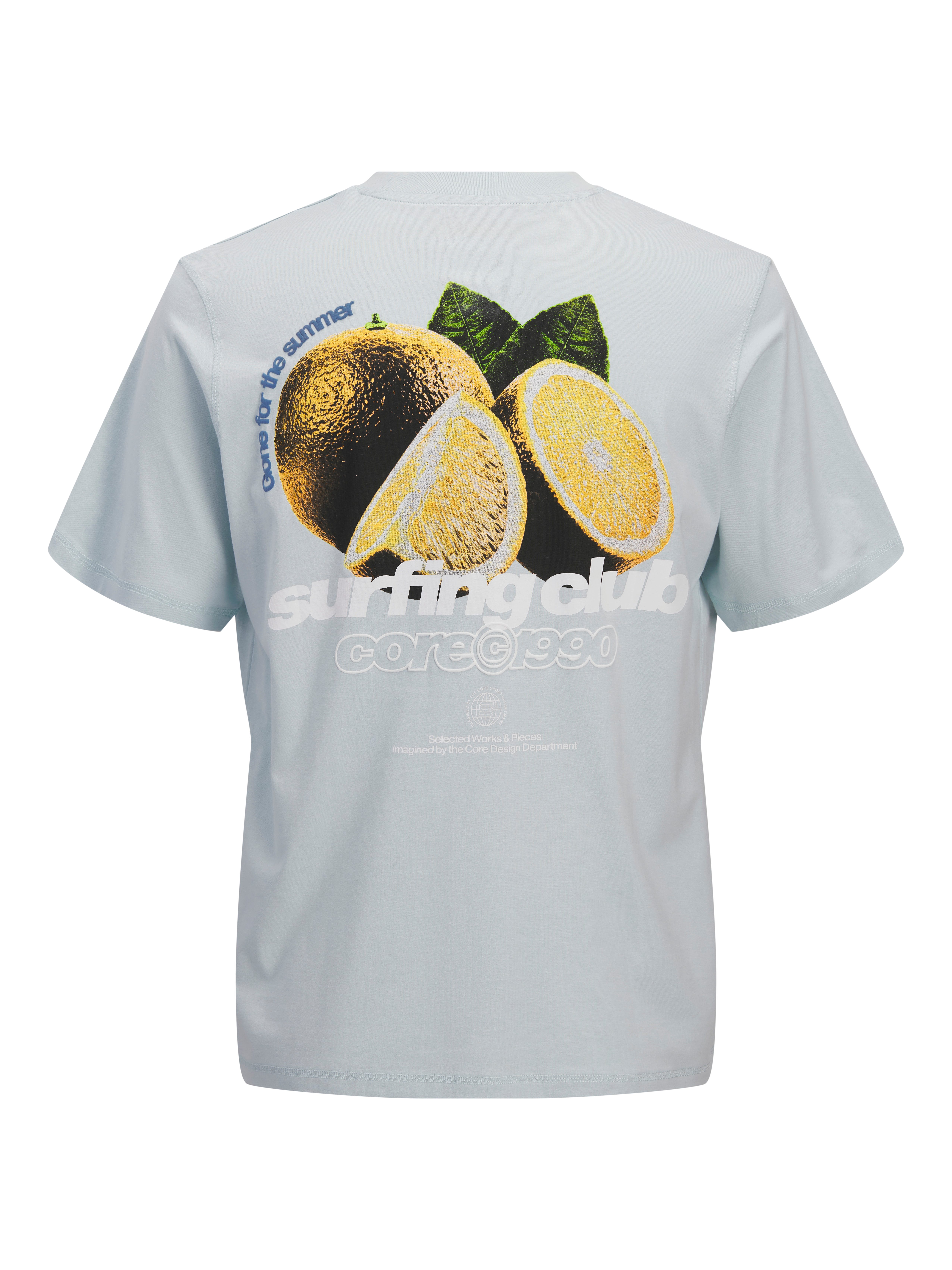 Jack & Jones T-Shirt JCOMARINA BACK PRINT TEE SS CREW NECK mit Print