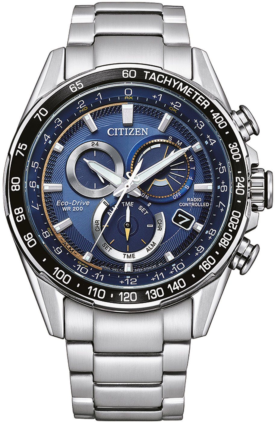 Quarzuhr Herrenuhr mit Eco-Drive Eco-Drive Radio-Controlled - Citizen