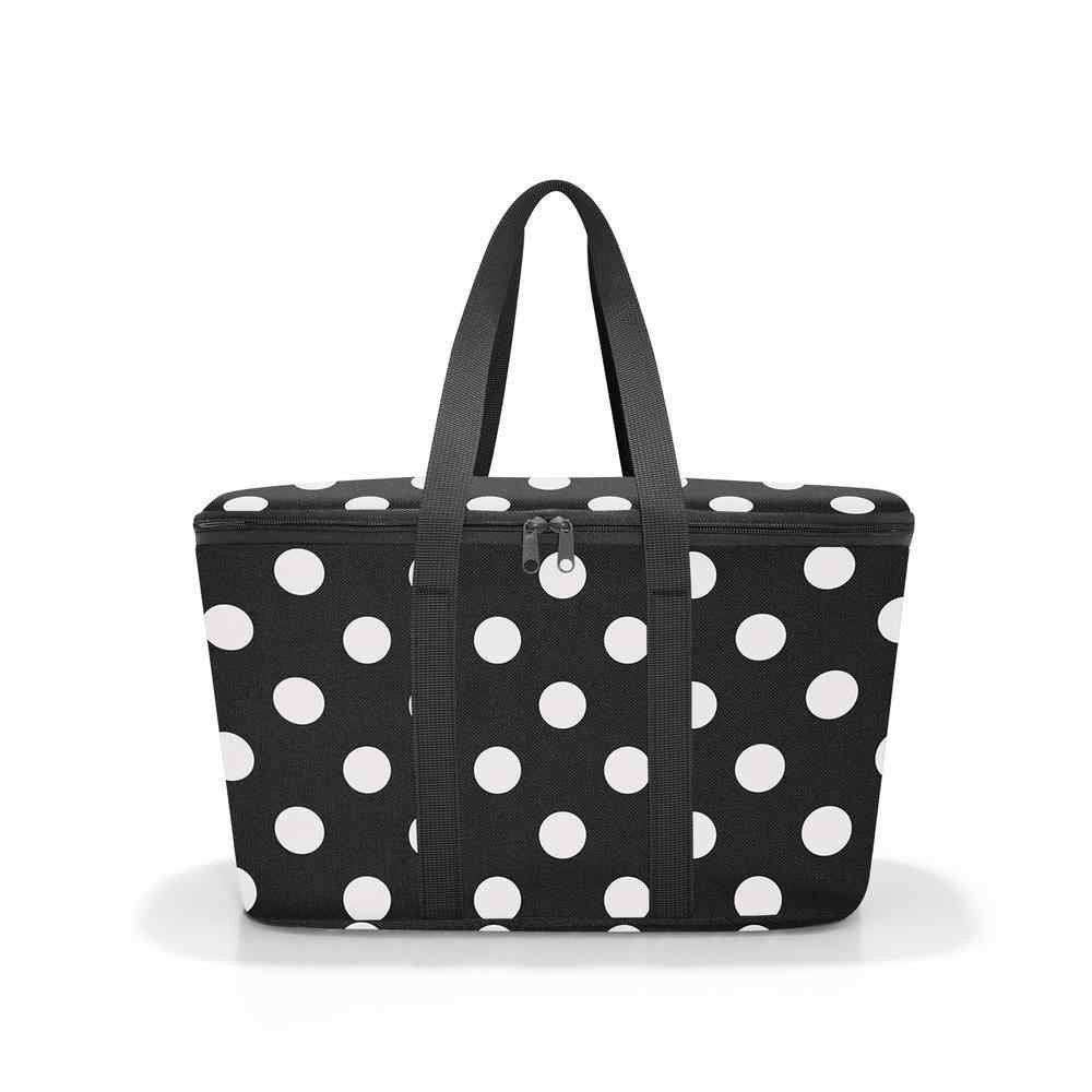 REISENTHEL® Kühltasche reisenthel coolerbag dots white UH7073 schwarz Punkte 20L Kühltasche, 20 l – Bild 2 von 3