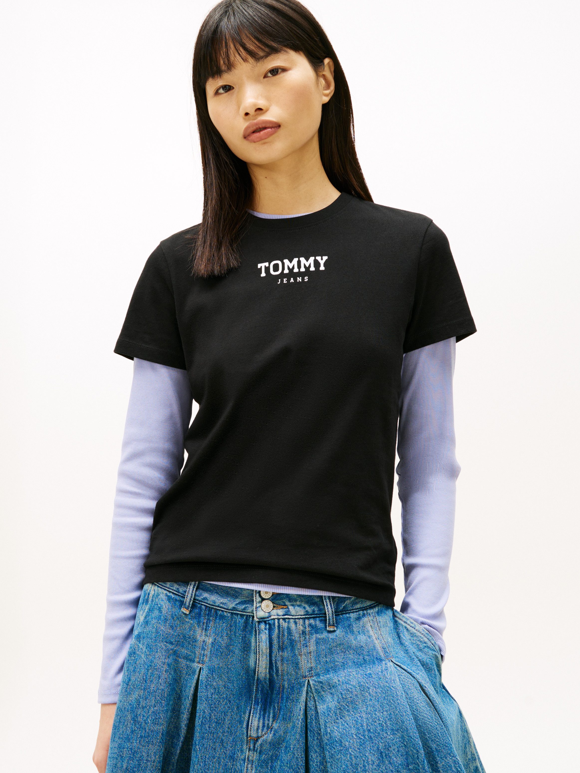 Tommy Jeans Kurzarmshirt TJW REG ESSENTIAL LOGO 2 TEE EXT günstig online kaufen