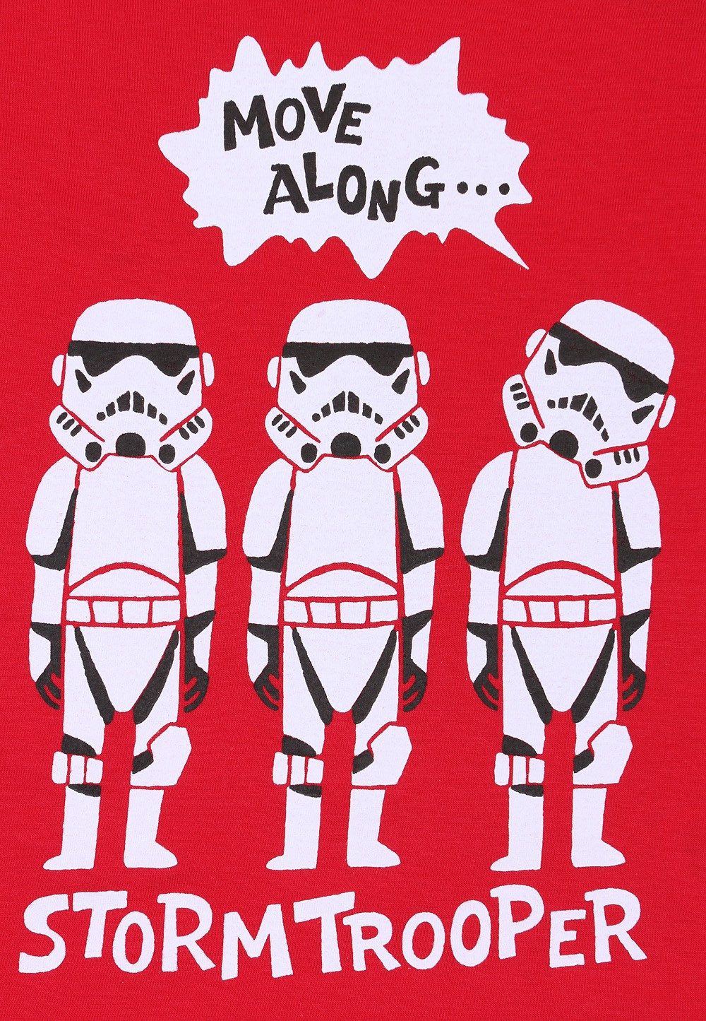 Sarcia.eu Pyjama Rotes Pyjama STAR WARS DISNEY 5-6 Jahre