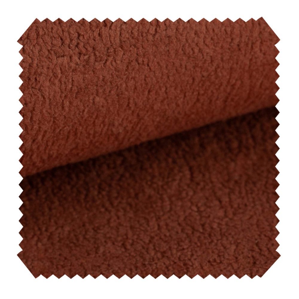 novely® Stoff HURTH Kuscheliger Möbelstoff Velours Polsterstoff Erdtöne, Robust, Kuschelweich, Pflegeleicht, Meterware, 1lfm