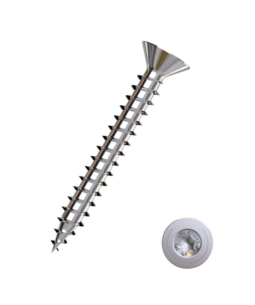 Primaster Holzbauschraube Primaster Edelstahlschrauben 4.0 x 50 mm TX 20 -