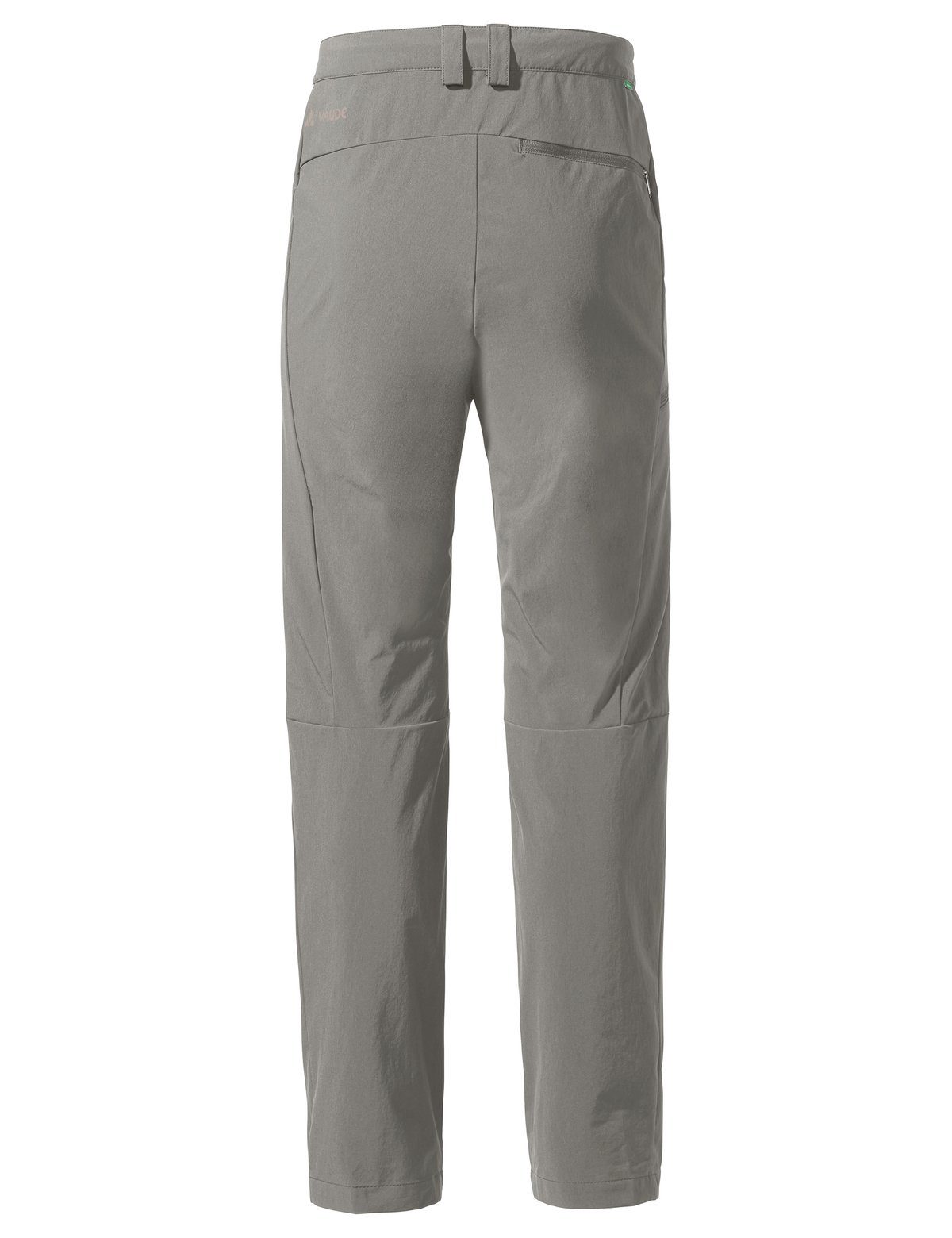 VAUDE Funktionshose Pants Men's III grey (1-tlg) stone Grüner Stretch Knopf Farley