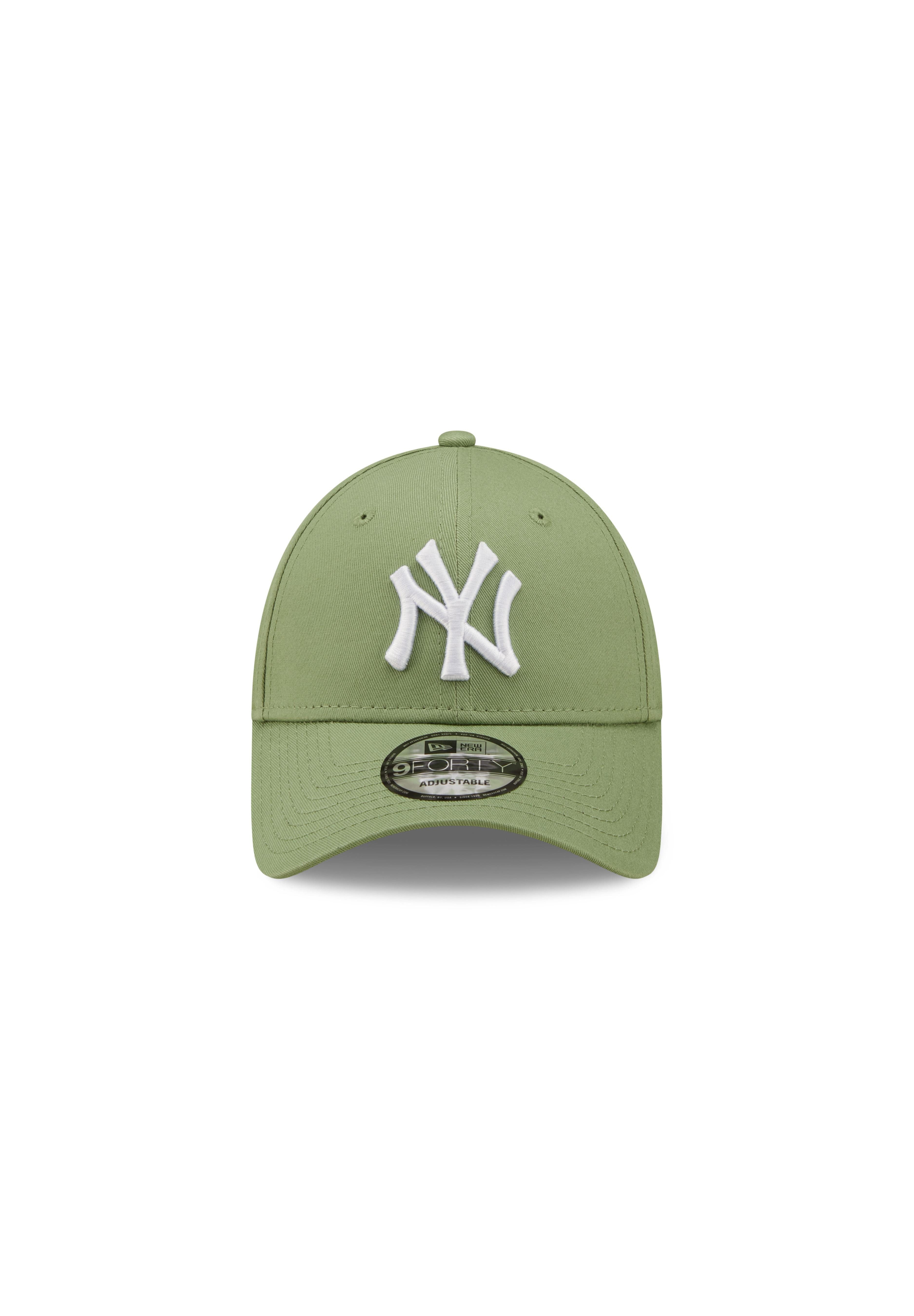 New Era Baseball Cap New York Yankees MLB League Essential Green 9Forty Adjustable Cap New (1-St)