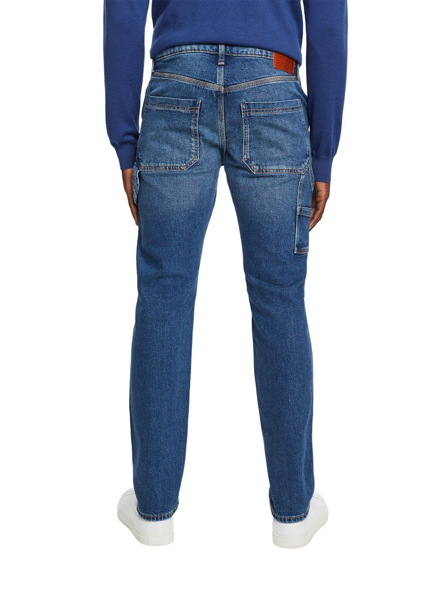 Esprit Straight-Jeans Carpenter-Jeans mit gerader Passform