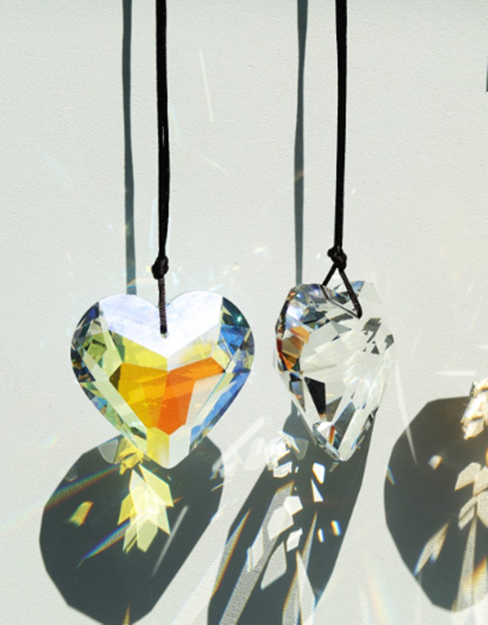 XDeer Fensterdekoration 2/5 Stück Kristall Sonnenfänger Fenster,Kristall Re günstig online kaufen