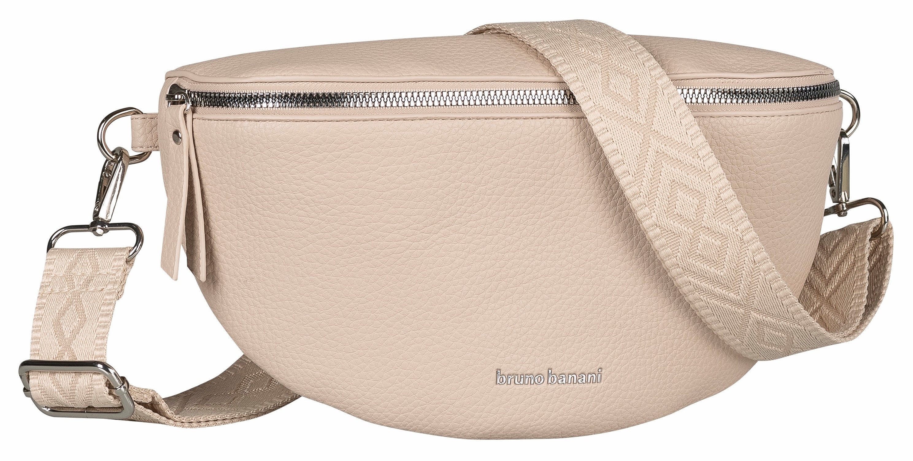 Bruno Banani Bauchtasche Amalfi, Gürteltasche Umhängetasche Breiter Gurt Cr günstig online kaufen