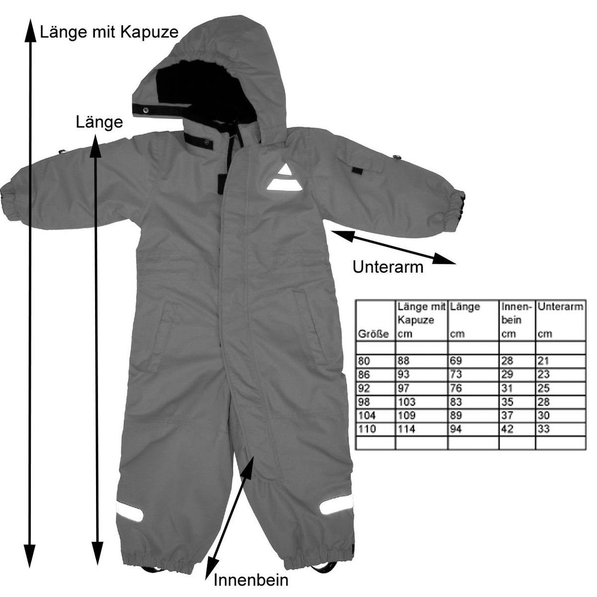 Baby Maylynn Softshell Schneeoverall grün Schneeanzug Schneeoverall Maylynn Mini