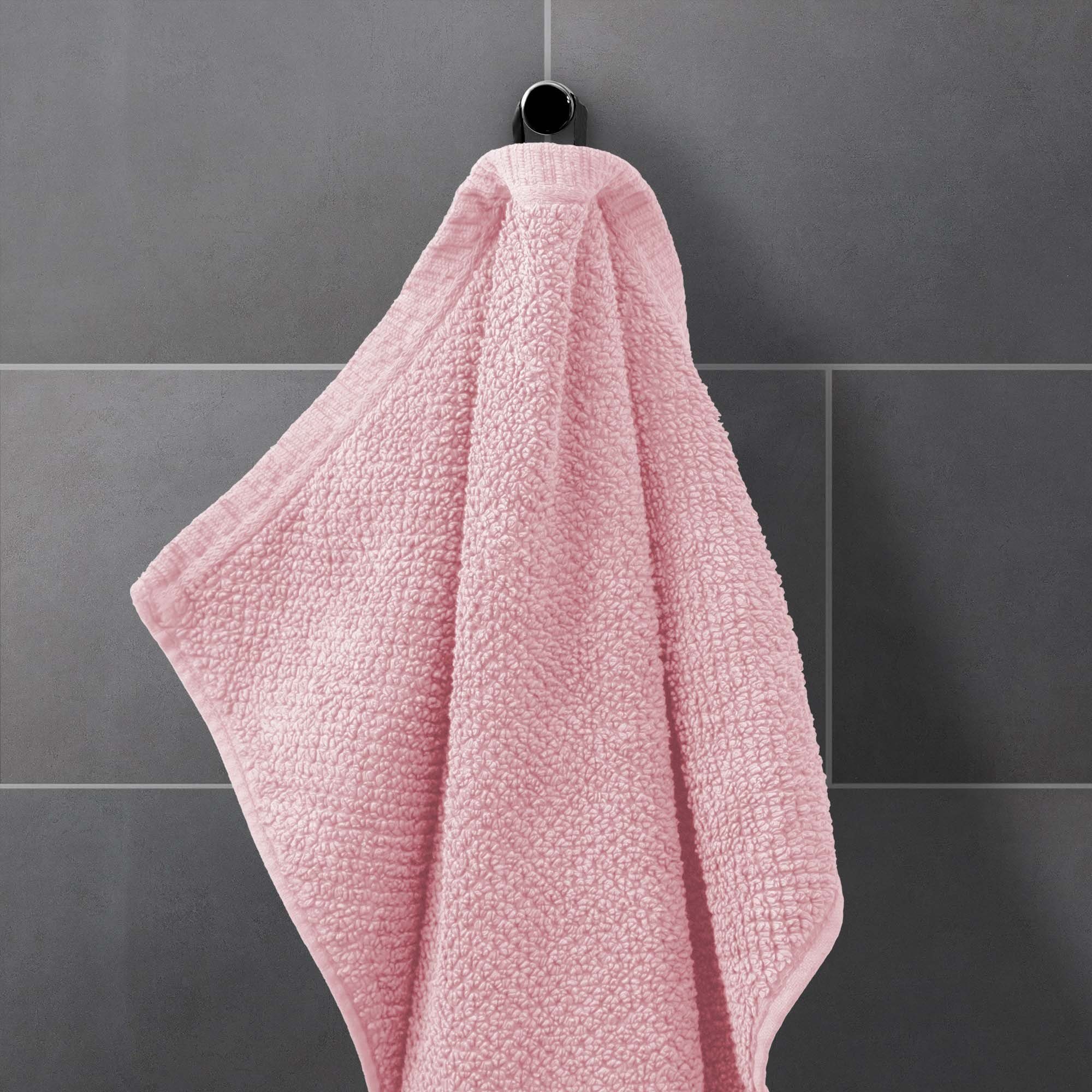 Griff, Handtücher (rose) Living Saugfähigkeit Blush weicher Doppelflorgarn HABY, hohe - (1-St), GMD aus hochwertigem