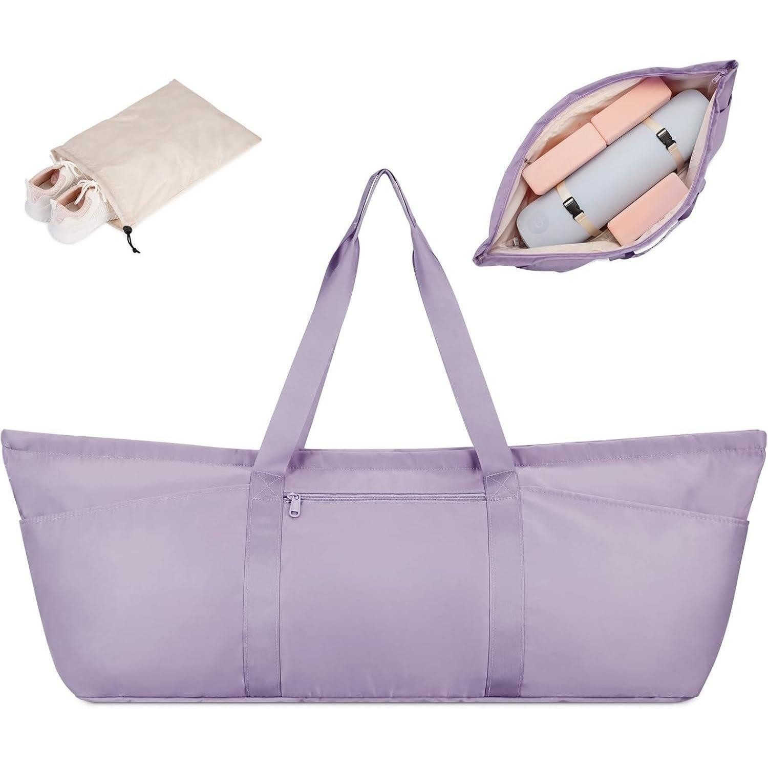 LuxusKollektion Sporttasche Sporttasche Damen Yogatasche Groß Reisetasche mit Schuhtasche und