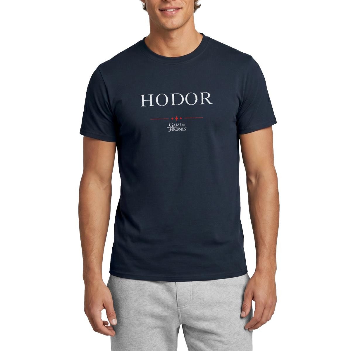 Spreadshirt T-Shirt Game Of Thrones Hodor Männer T-Shirt (1-tlg)