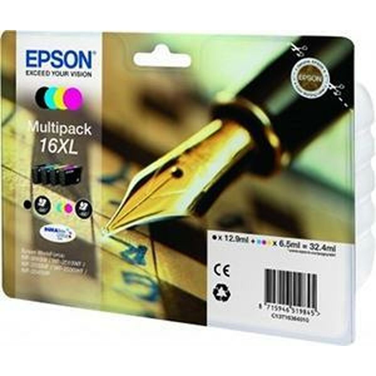 Epson Druckerpatrone Original Tintenpatrone Epson 16XL Bunt Tintenpatrone