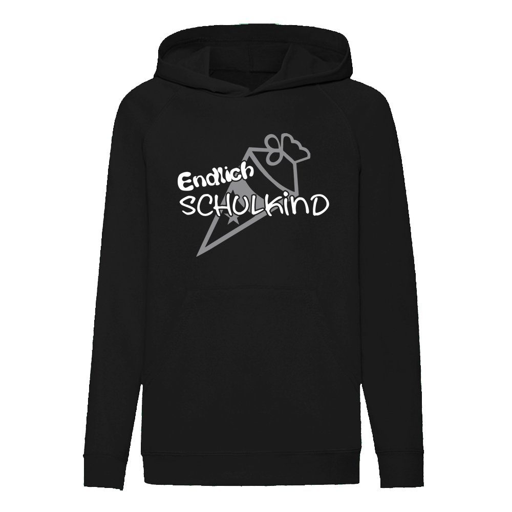Ggraphics Hoodie Endlich Schulkind Schultüte Kinder Hoodie