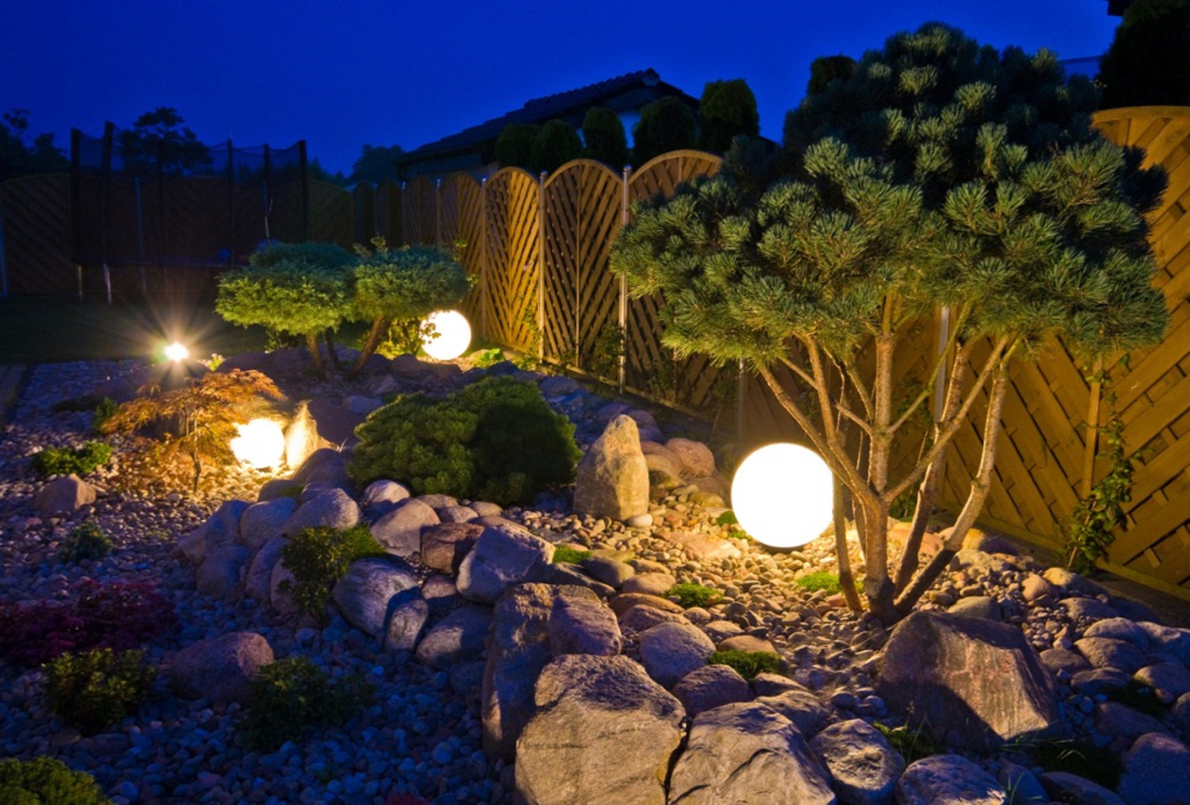TRANGO LED Gartenleuchte, 3er Set 34500WB günstig online kaufen