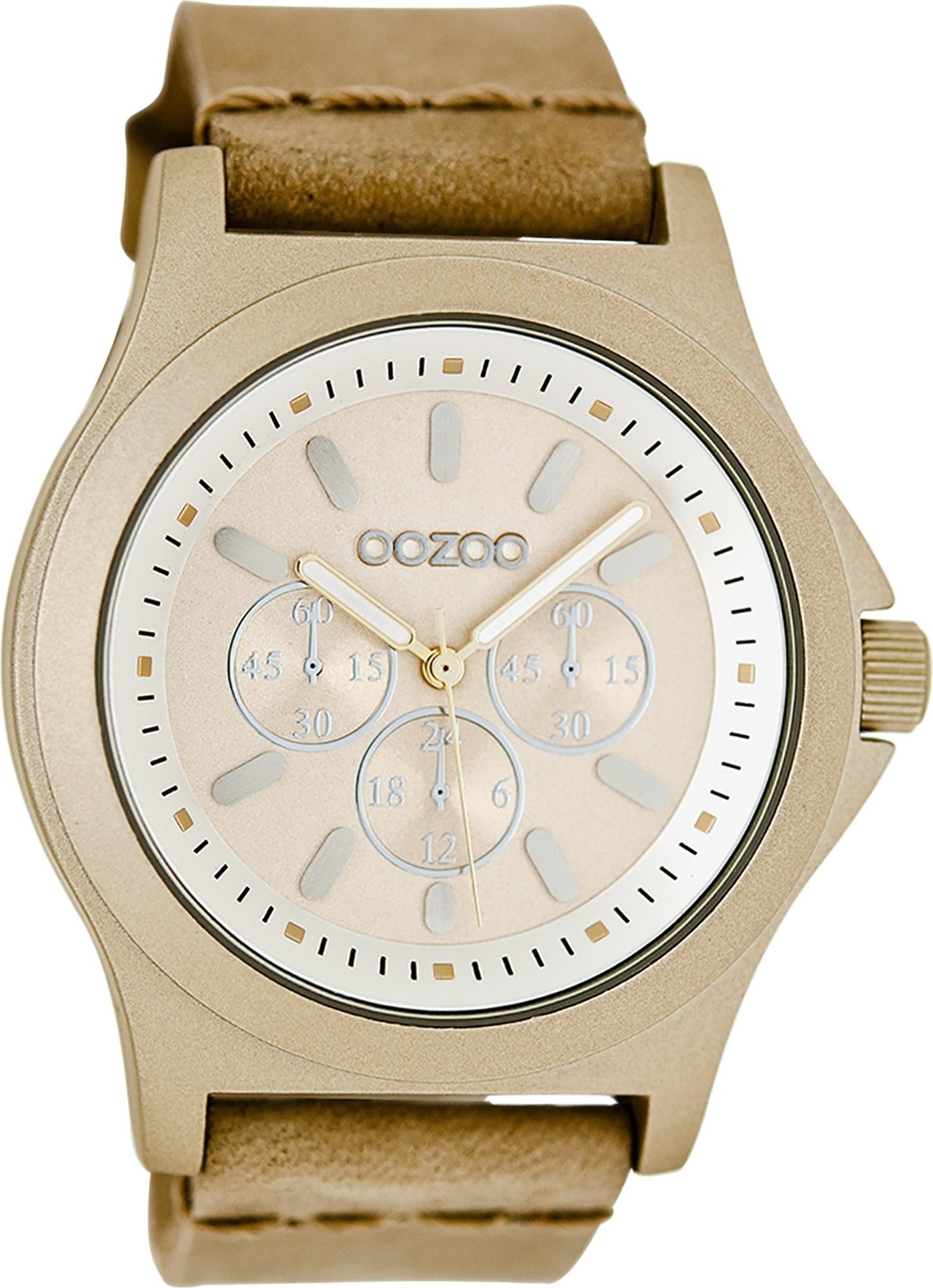 Quarzuhr Oozoo Damen Armbanduhr blau Analog