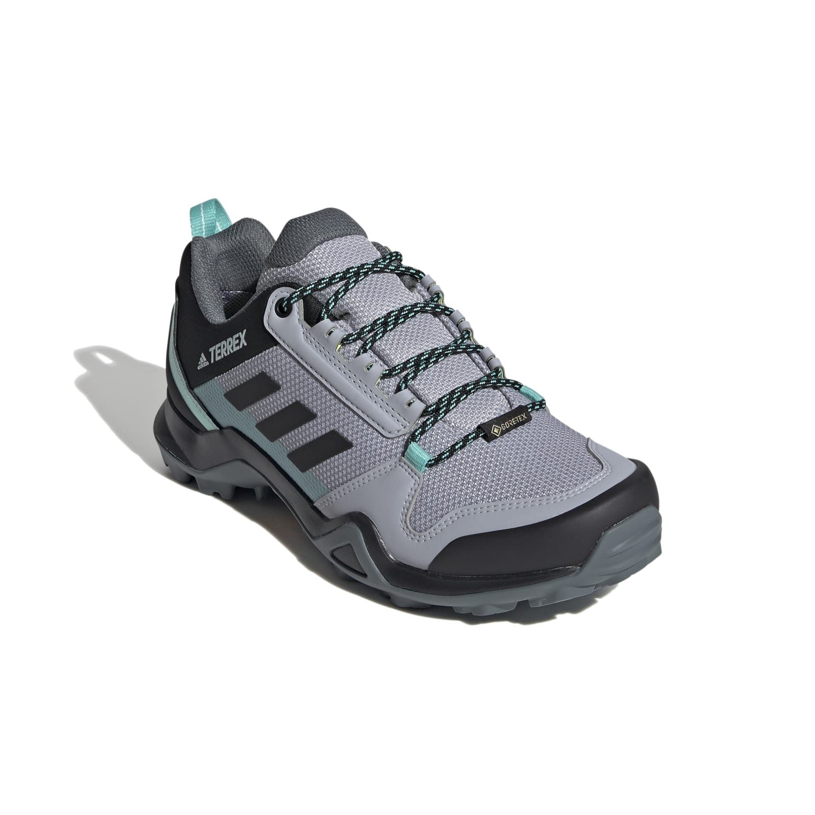 adidas Performance Wanderschuhe Terrex AX3 GTX (Trail, wasserdicht) silbergrau Damen Laufschuh