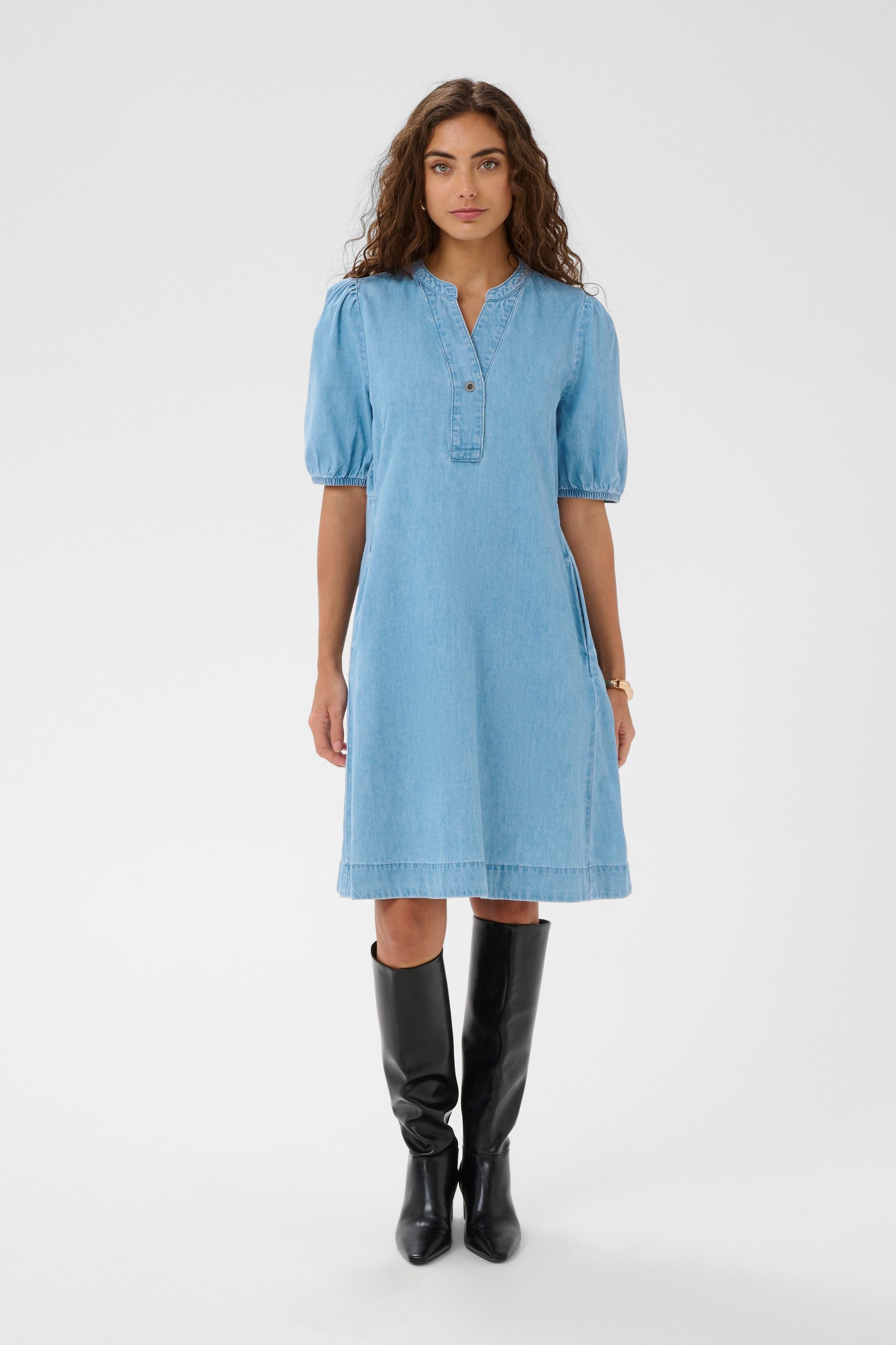 Culture Blusenkleid Kleid CUberteline – Bild 4 von 5