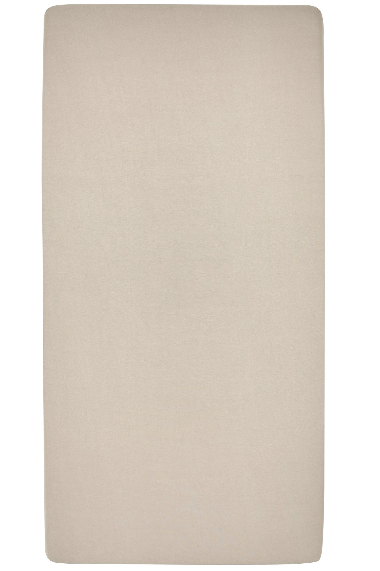Meyco Home Spannbettlaken Uni Sand, Jersey, günstig online kaufen