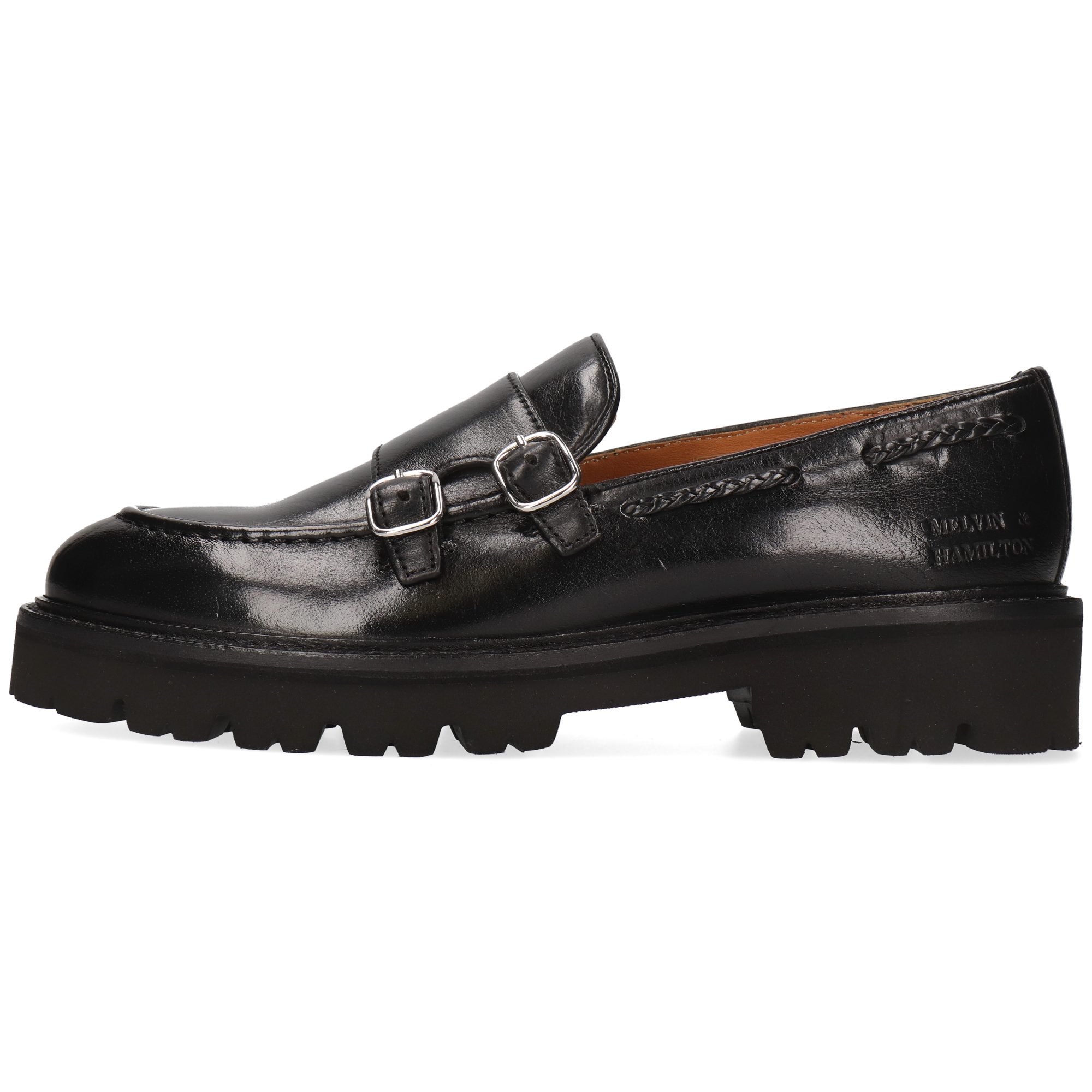 Melvin & Hamilton Regine 22 Leder-Loafers für Damen Loafer Plateausohlen, Echtes Leder, Vegetabile Gerbung