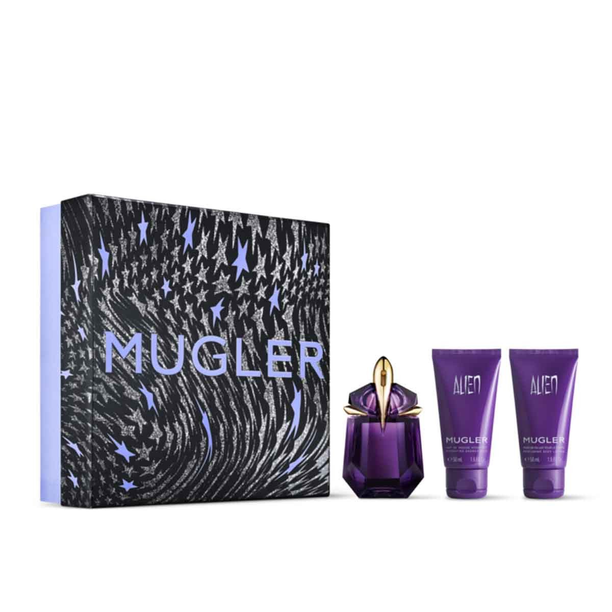 Thierry Mugler Парфюмы Mugler Alien Geschenkset, 3-tlg., Glasflakon, Edp, Frauenduft