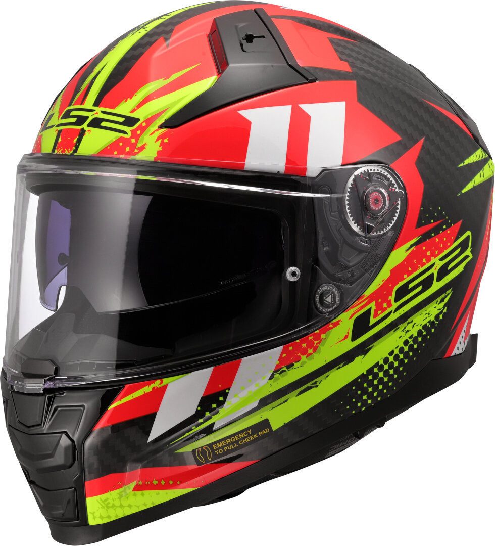 Motorradhelm FF811 Vector II Carbon Tantic Helm