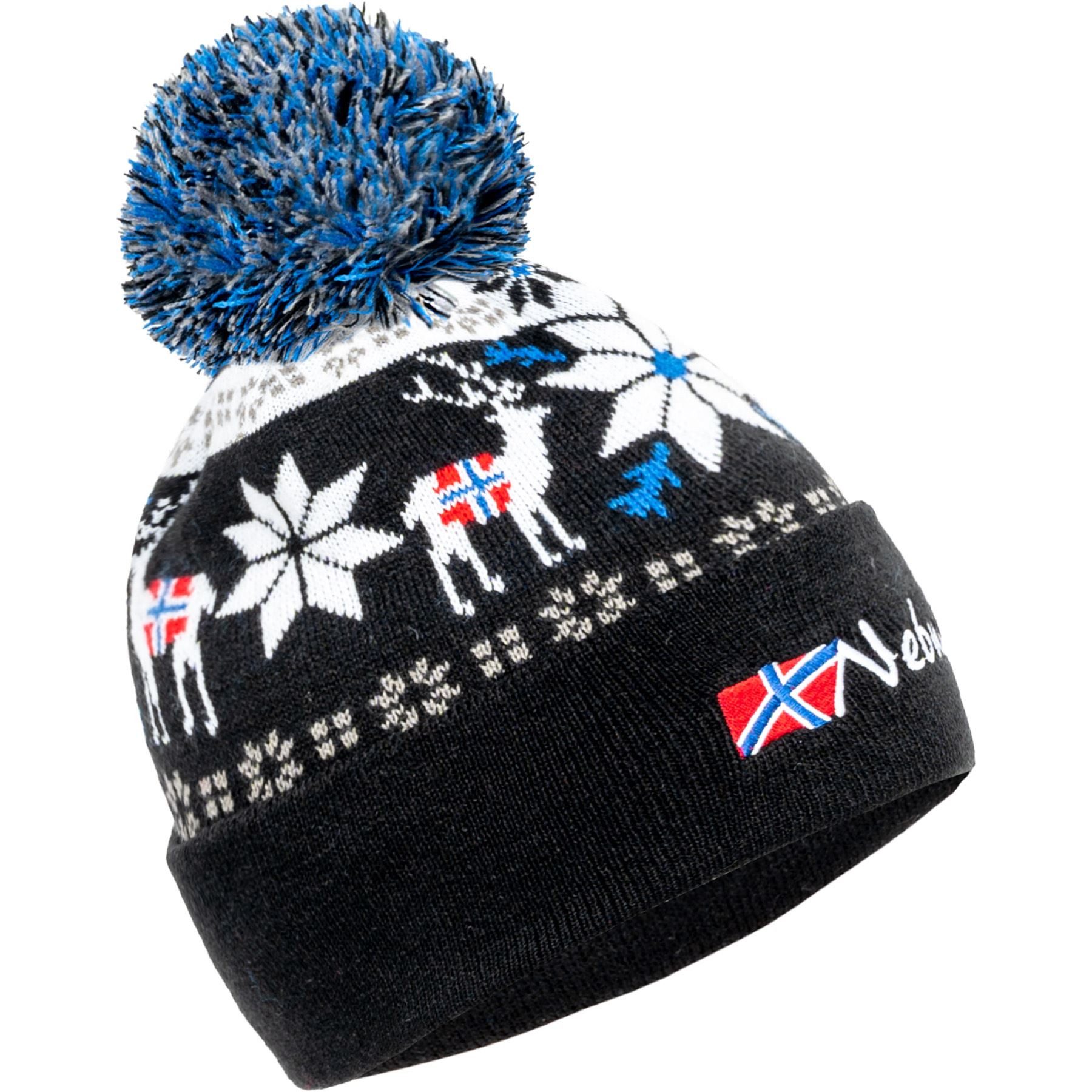 Nebulus Mütze & Schal INVERNO, P5971 - Unisex, schwarz-weiß, Onesize günstig online kaufen