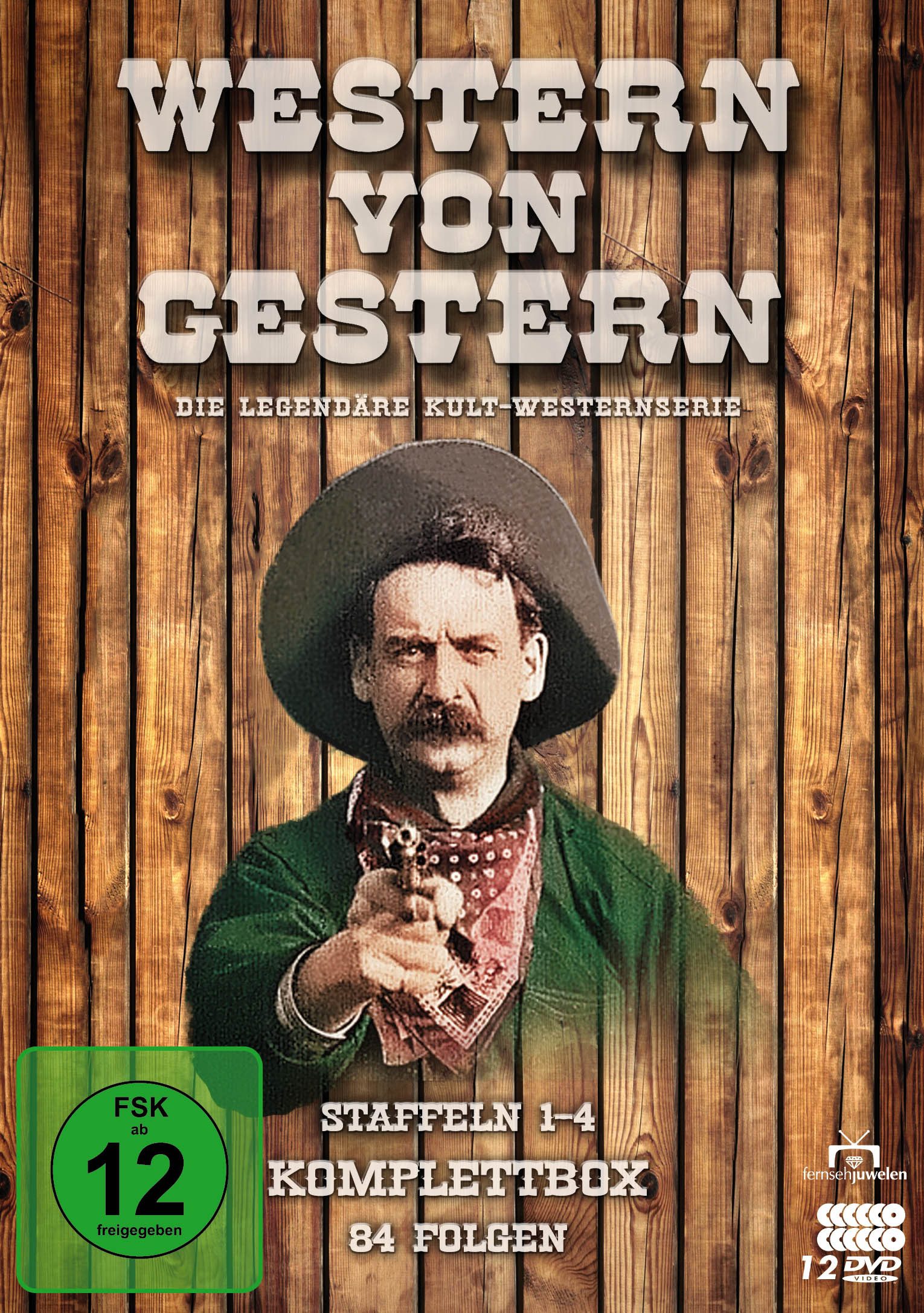 Fernsehjuwelen DVD Western von Gestern - Komplettbox (12 DVDs), (1-St)