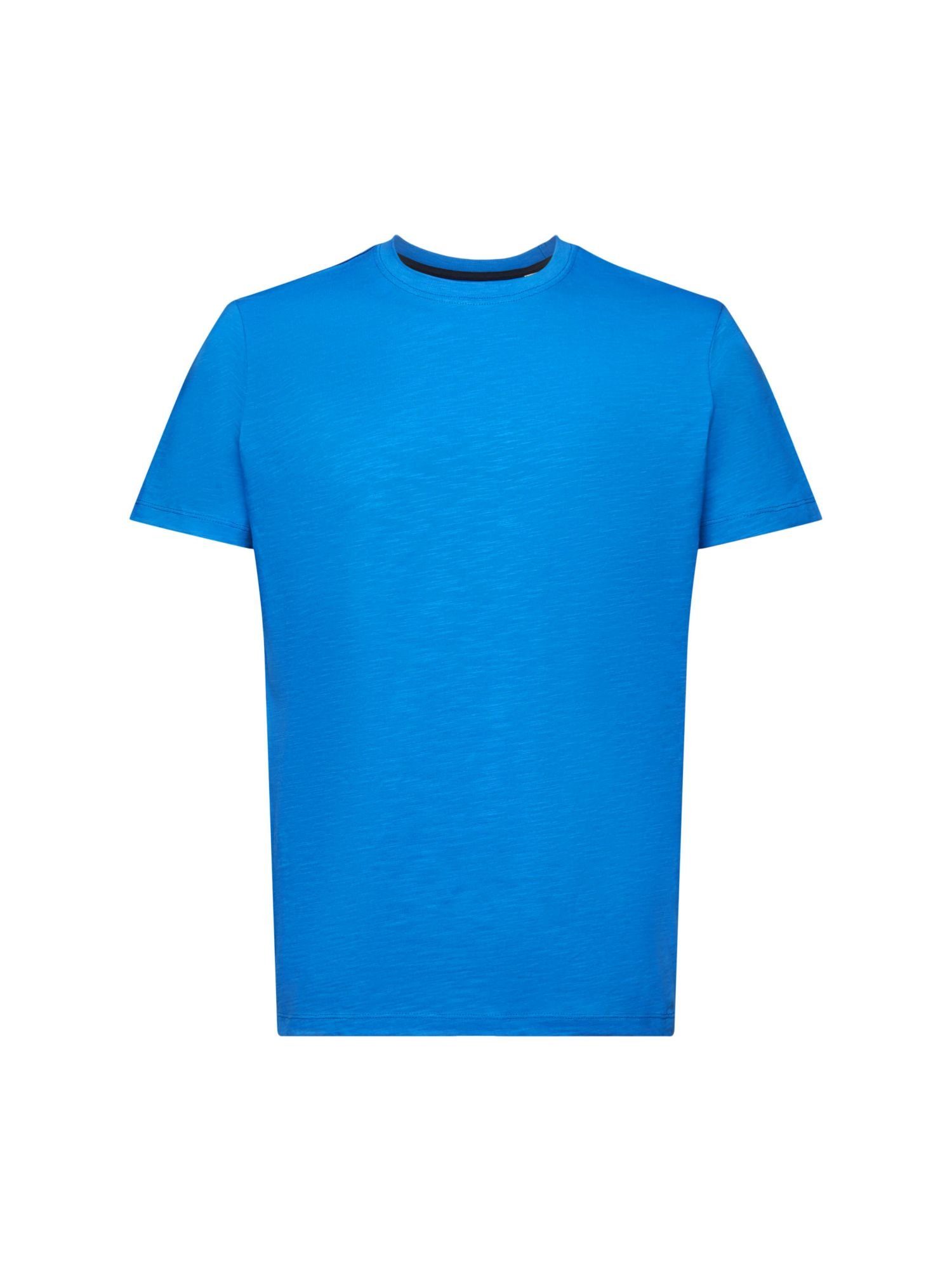 Esprit T-Shirt T-Shirt aus Baumwolljersey (1-tlg) BRIGHT BLUE