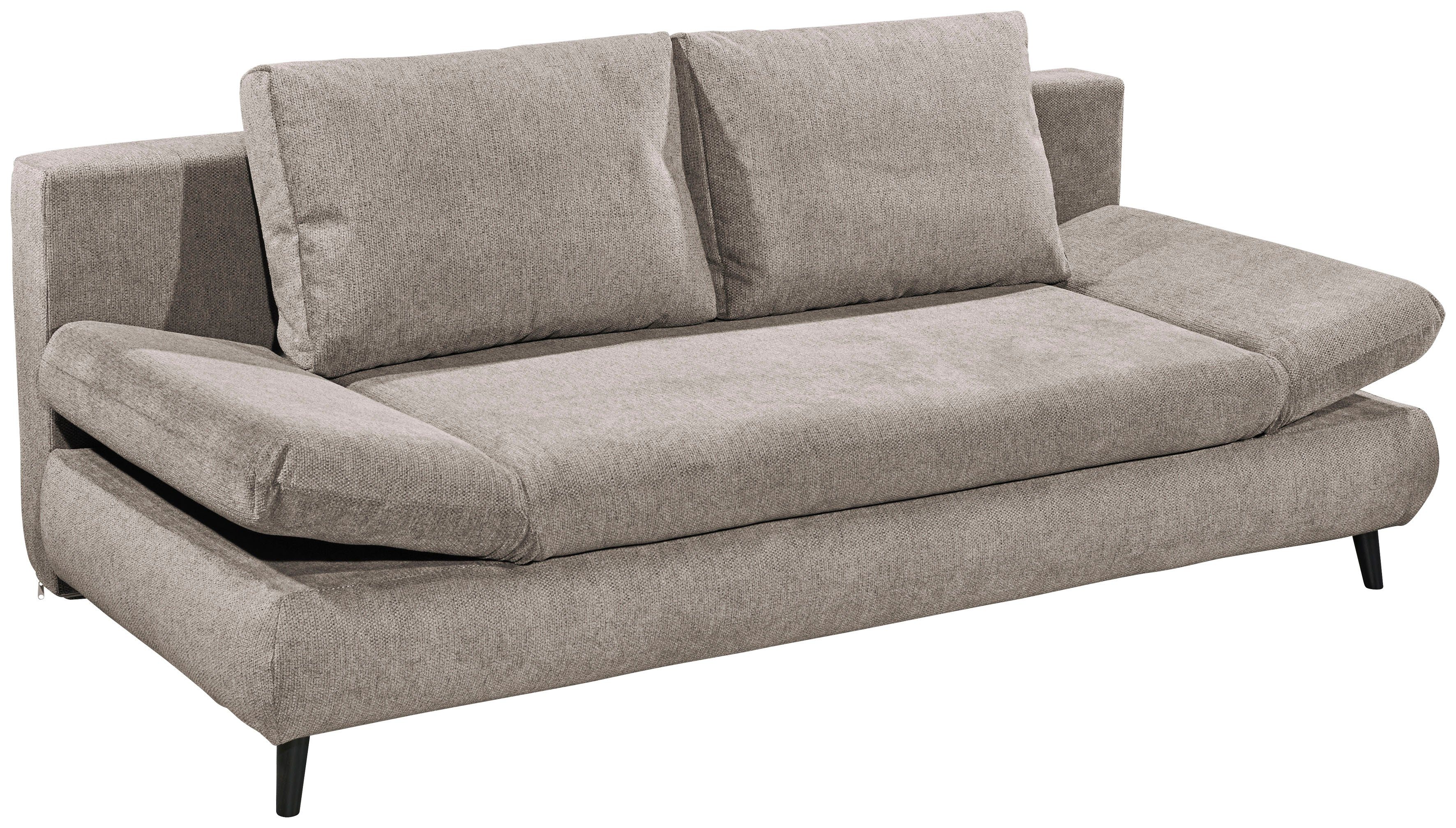 ED EXCITING DESIGN Schlafsofa Sunny, mit Bettkasten & Armteilverstellung