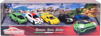 majORETTE Spielzeug-Auto Dream Cars Italy 5er Pack Giftpack 212053178
