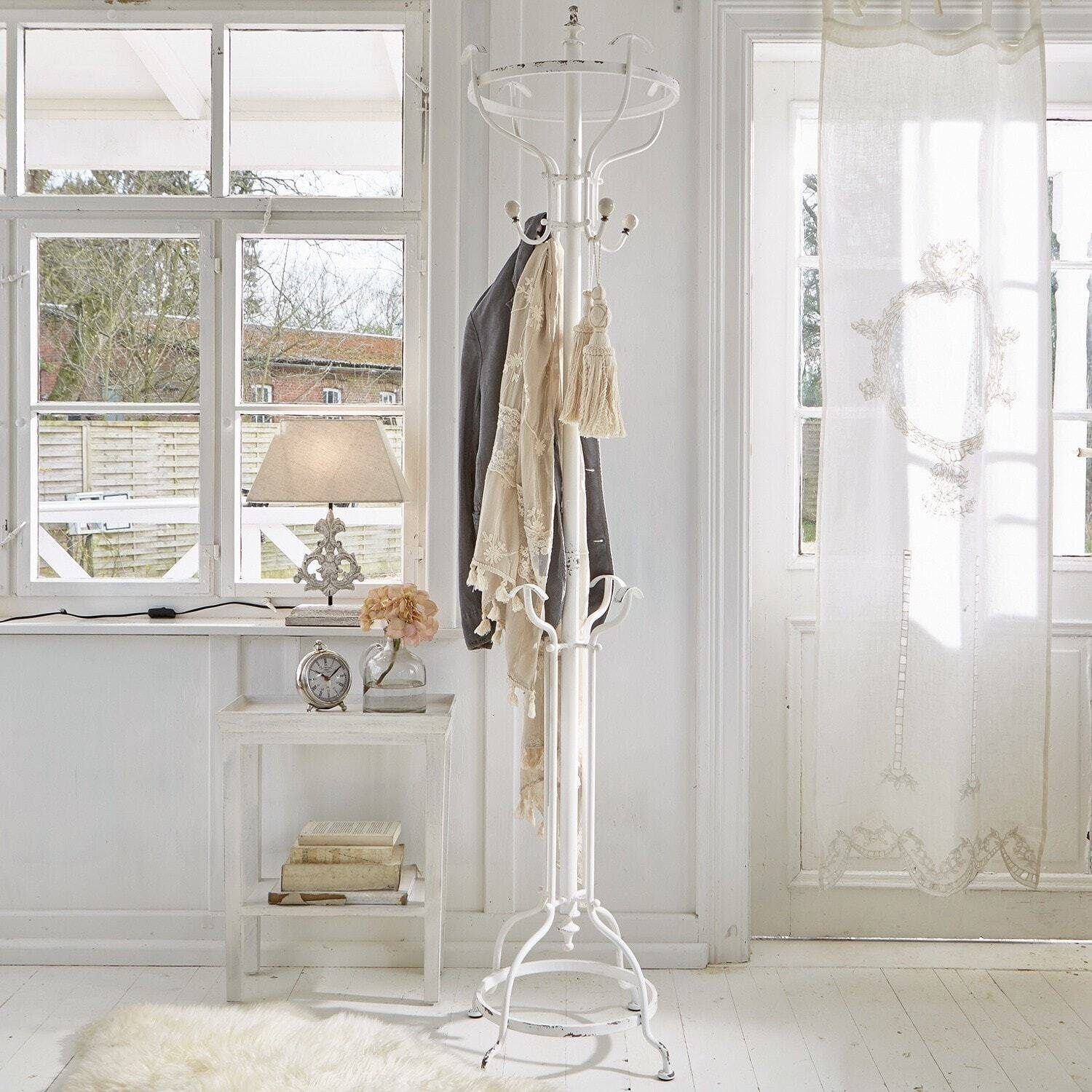 Mirabeau Kleiderständer Garderobenständer Stanton antikweiß