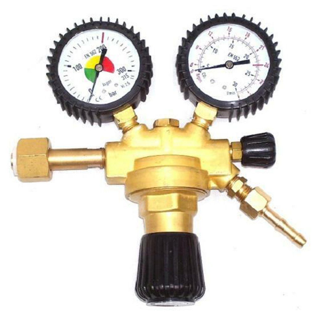 Apex Druckminderer Druckminderer Argon, Co2 Flaschendruckminderer in Bar, ( günstig online kaufen