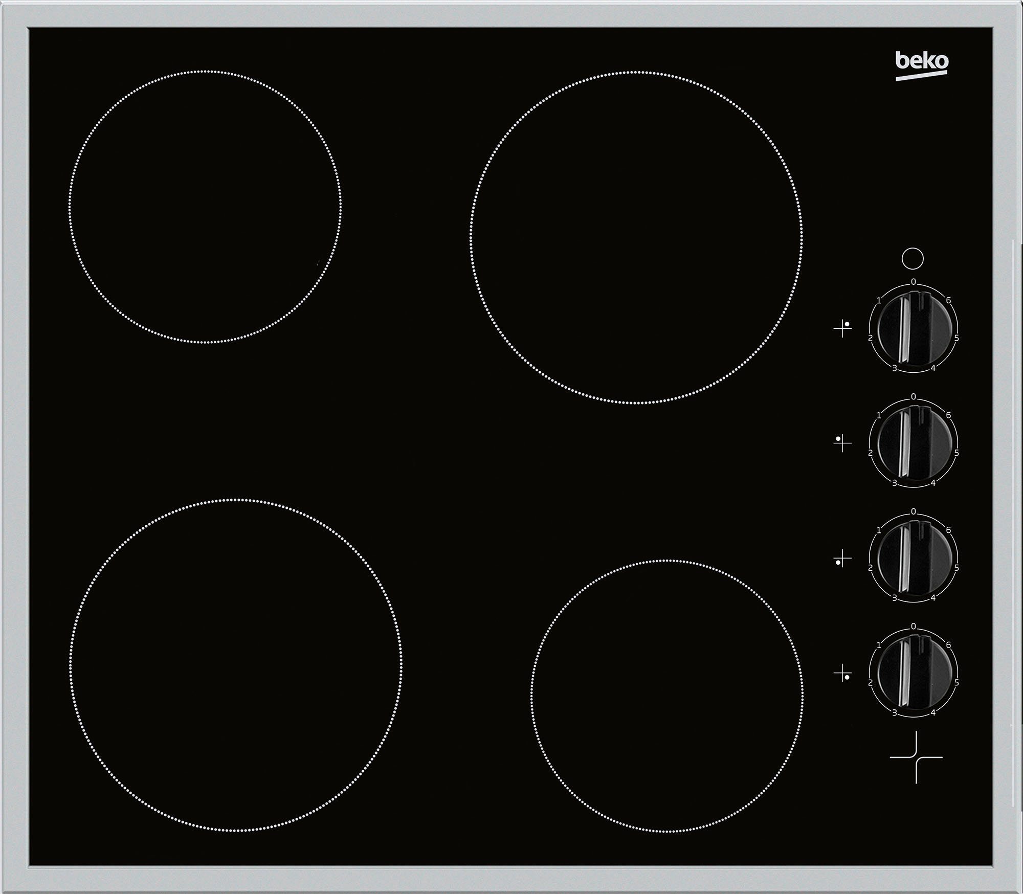 BEKO Elektro-Kochfeld HIC 64100 X