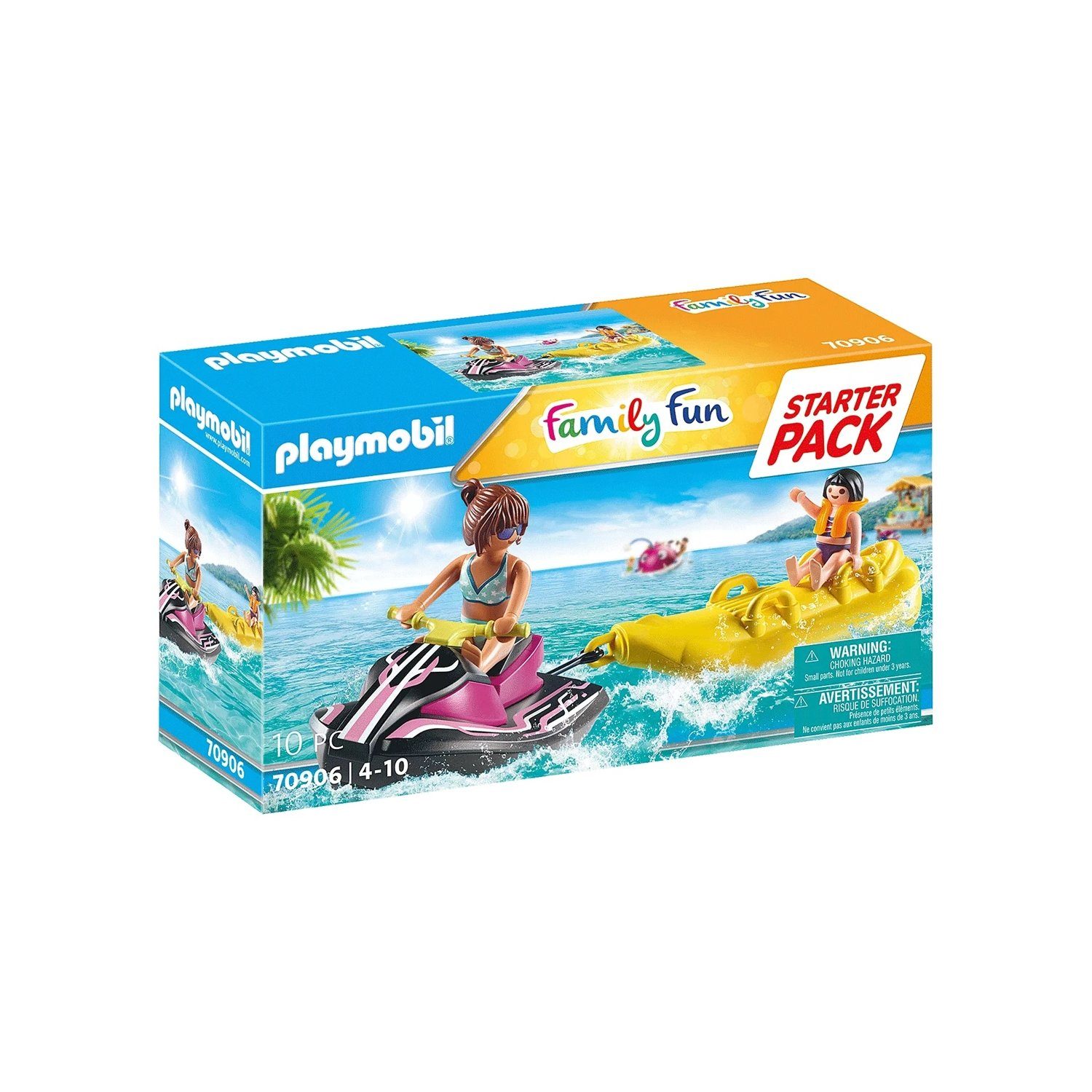 Playmobil® 70906 Starter Pack Wasserscooter mit Bananenboot Konstruktions-S günstig online kaufen