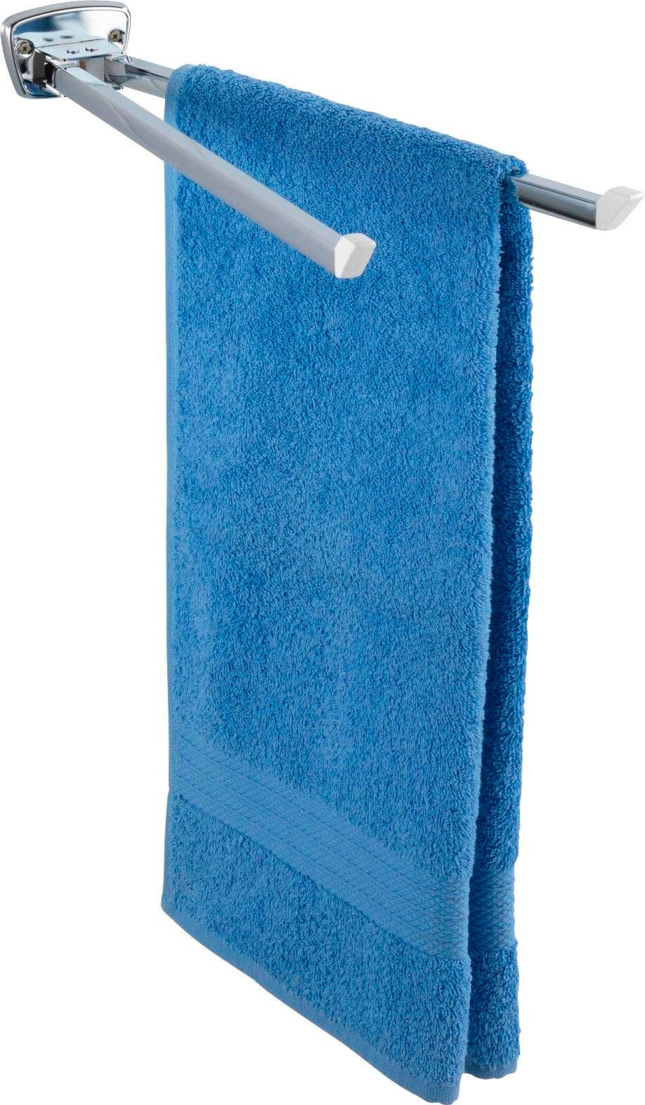 WENKO Handtuchhalter Basic, mit 2 Handtuchstangen günstig online kaufen