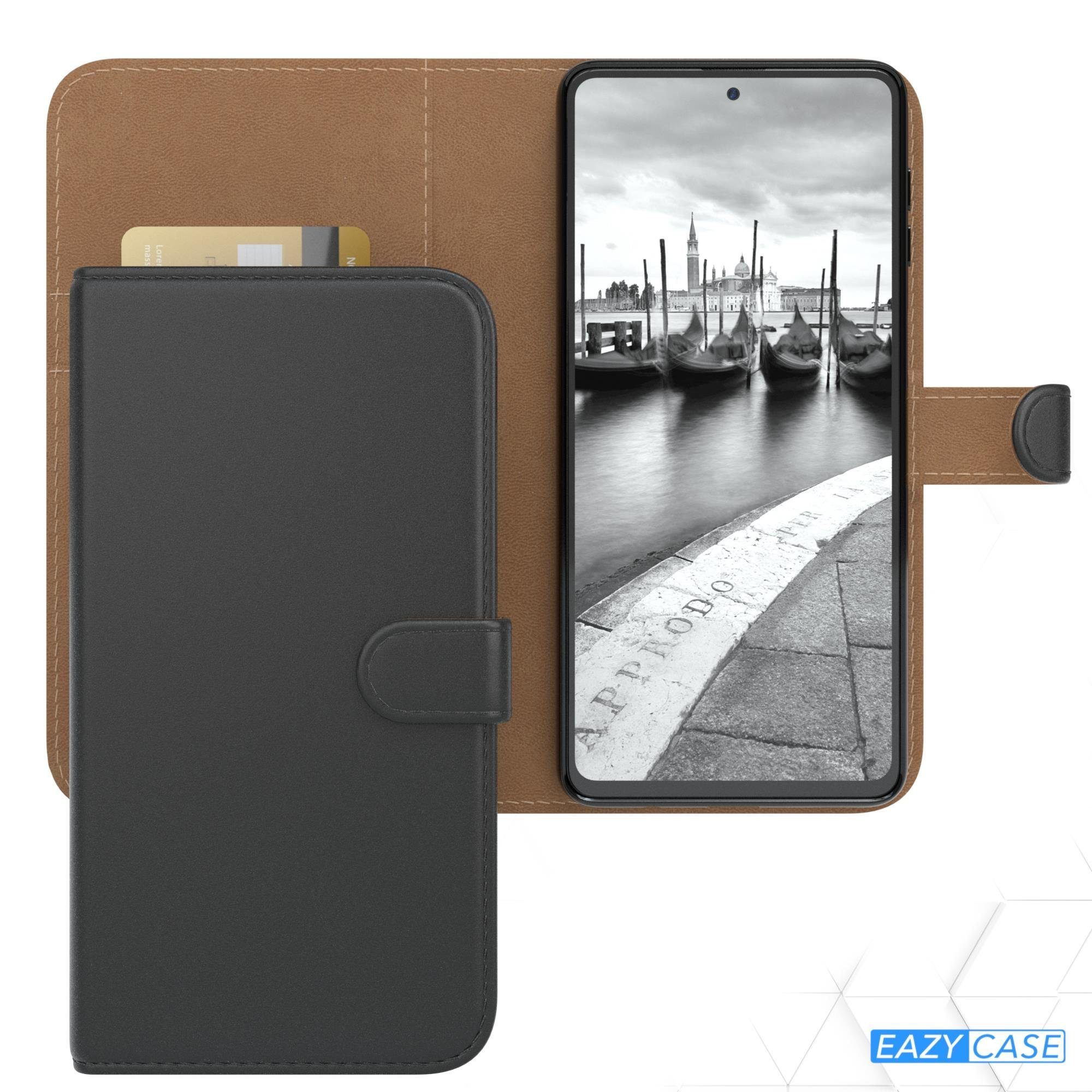 EAZY CASE Handyhülle Uni Bookstyle für Samsung Galaxy M51 6,7 Zoll, Schutzhülle mit Standfunktion Kartenfach Handytasche aufklappbar Etui