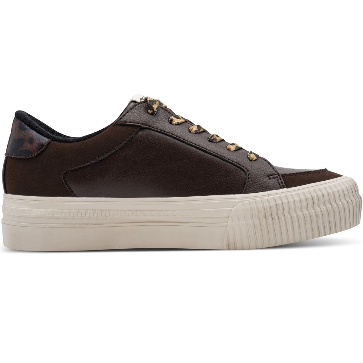 Tamaris 1-23789-46/304 Sneaker Schnürschuh mit Glitter und Leoprint