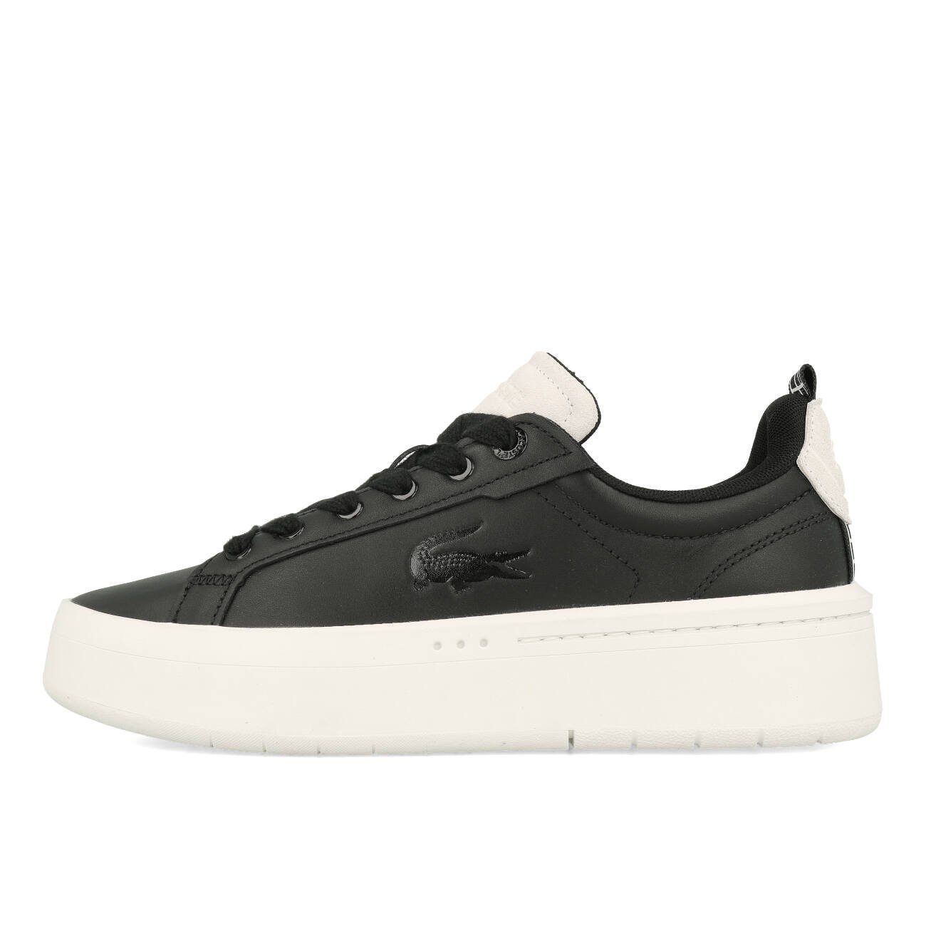 Lacoste Carnaby Platform 123 1 SFA Damen Black Off White Sneaker