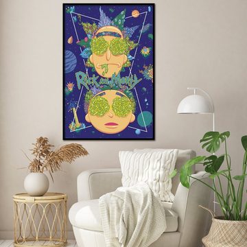 Grupo Erik Poster Rick and Morty Poster High In The Sky 61 x 91,5 cm