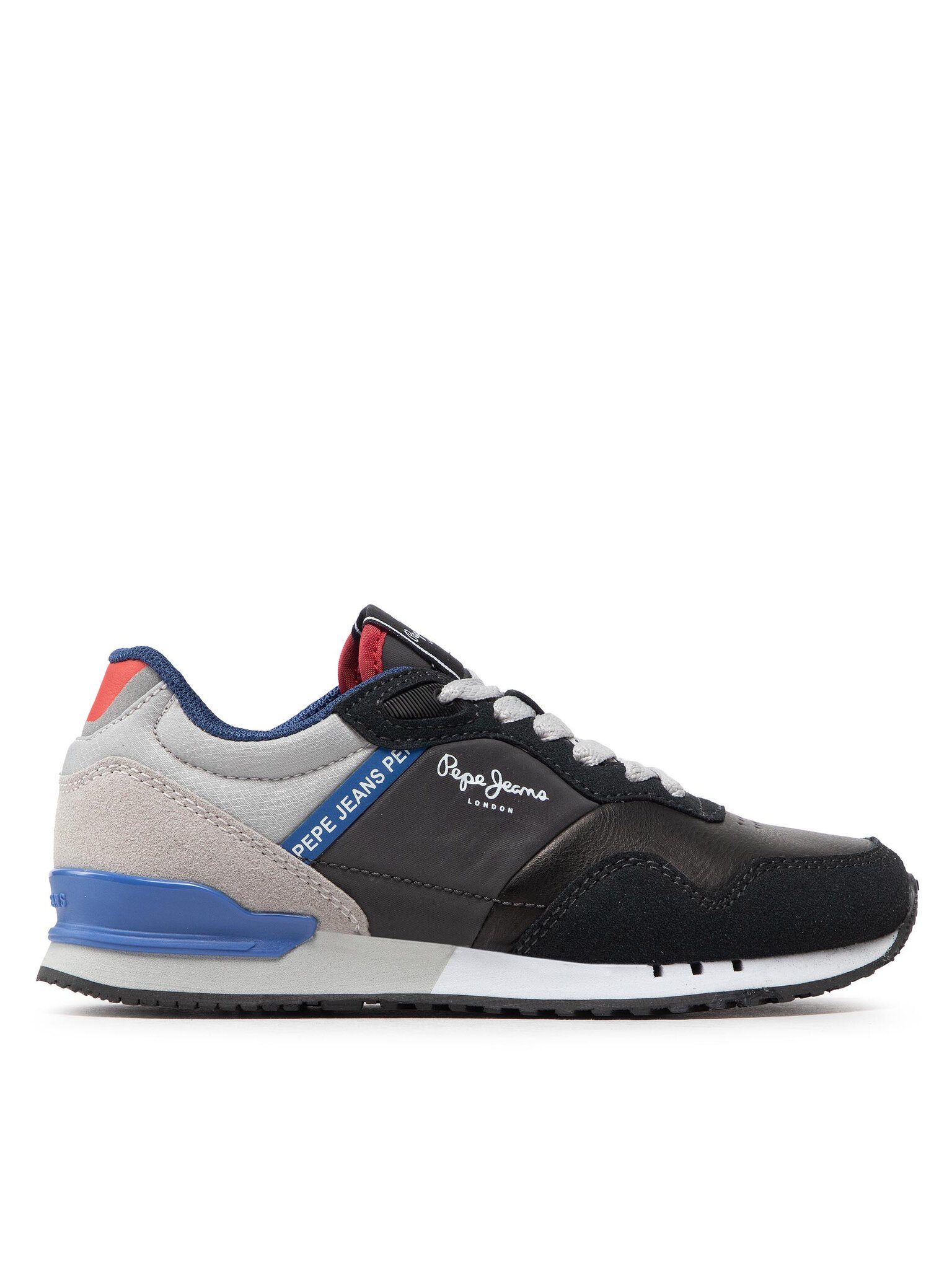 Pepe Jeans Sneakers London One Cover B PBS30538 Schwarz Sneaker