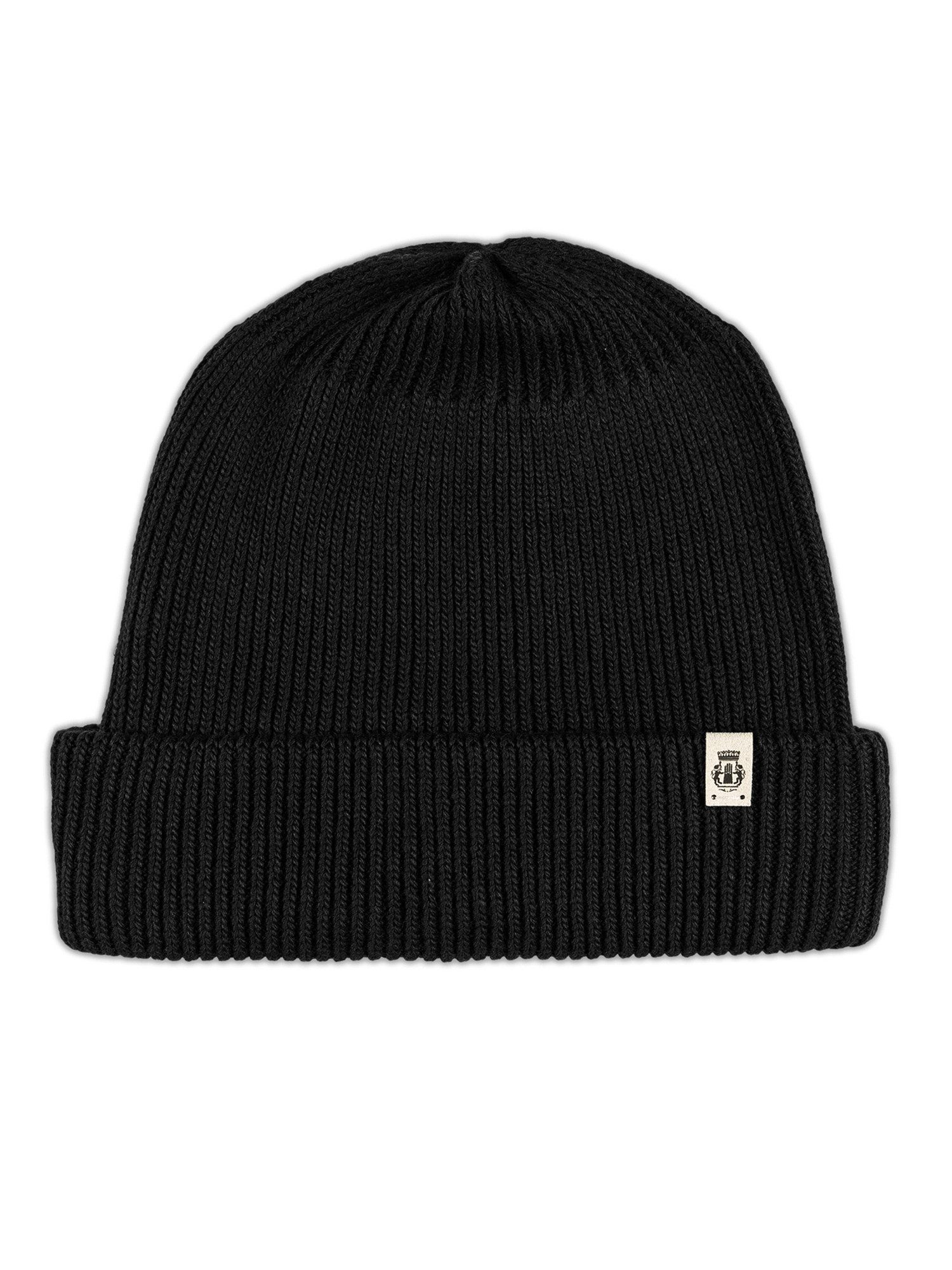 Roeckl Strickmütze ESSENTIALS Strickmütze mit breitem Umschlag