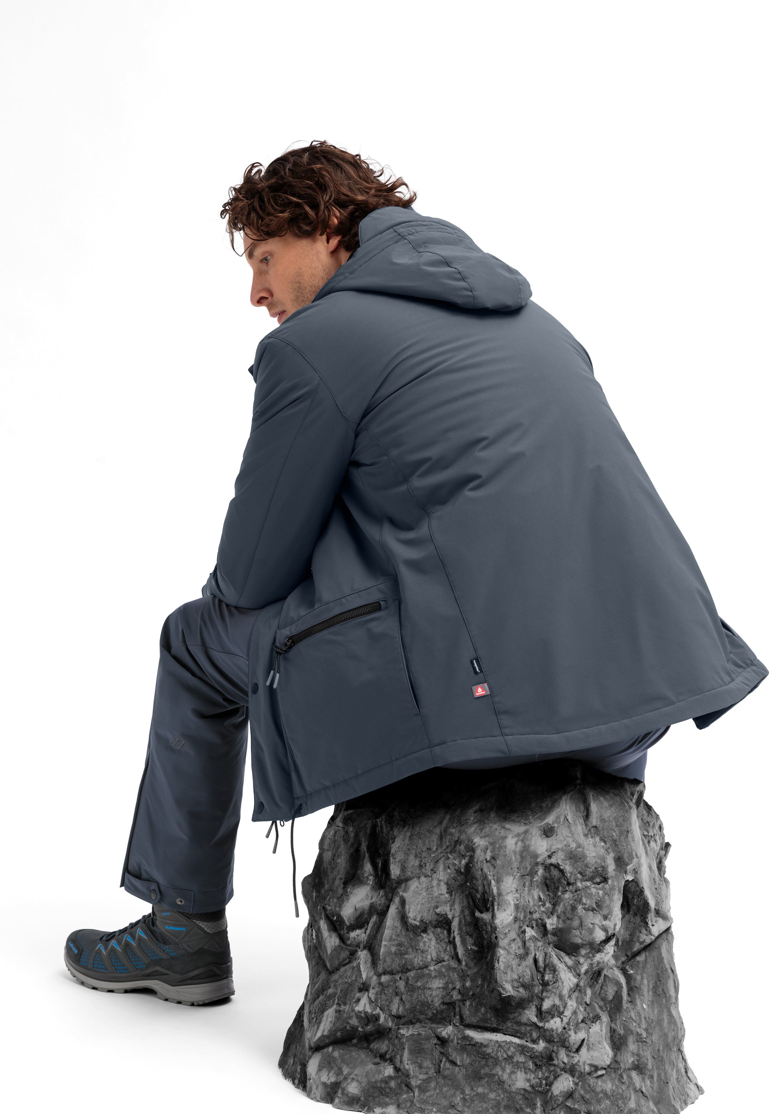 Maier Sports Funktionsjacke R3 Zed M Herren Jacke, wasserdichte Outdoorjacke, Regular Fit