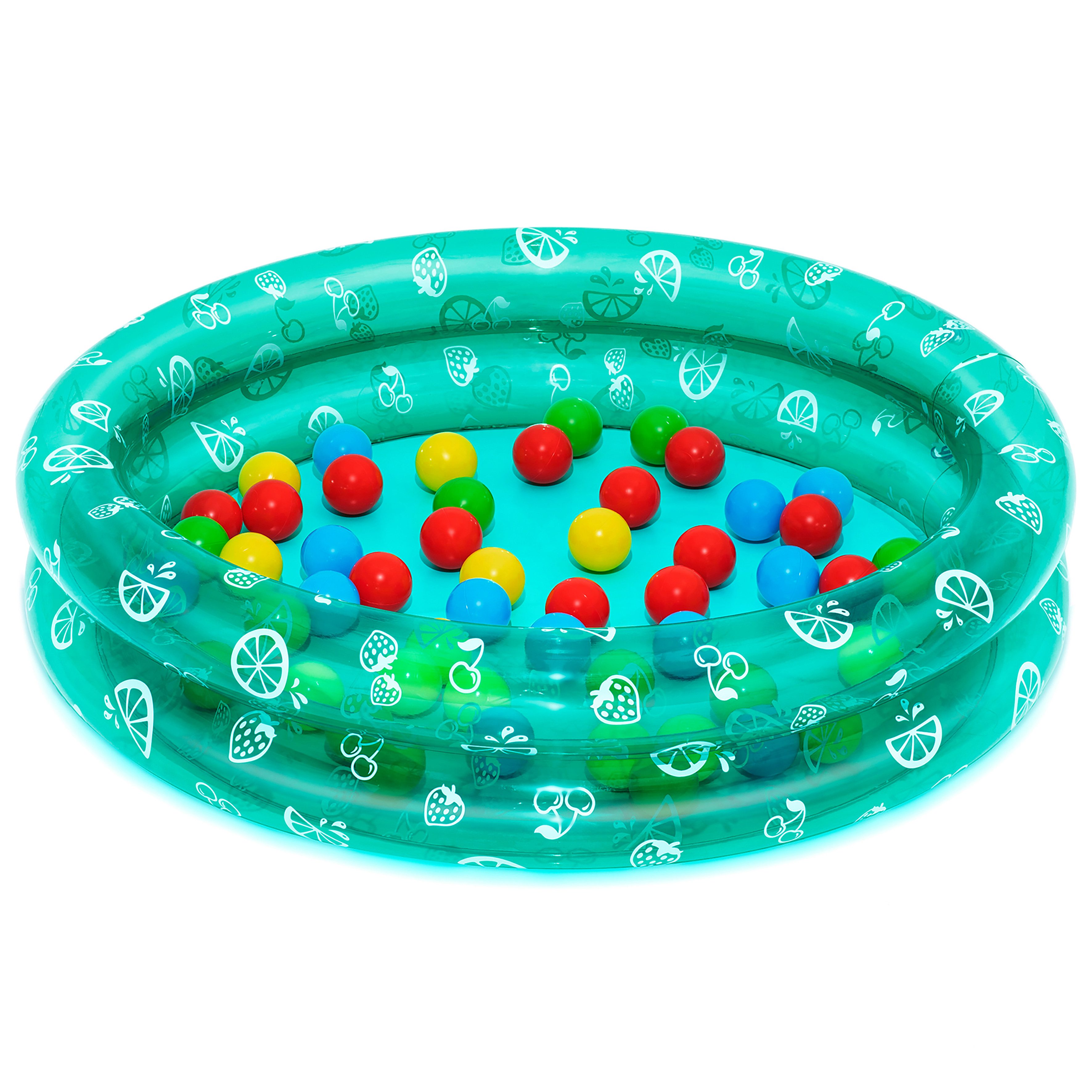 Bestway Planschbecken Splash & Play™, (Packung, 1-tlg., Ø 91 x 20 cm), Für dem Innen- und Außengebrauch