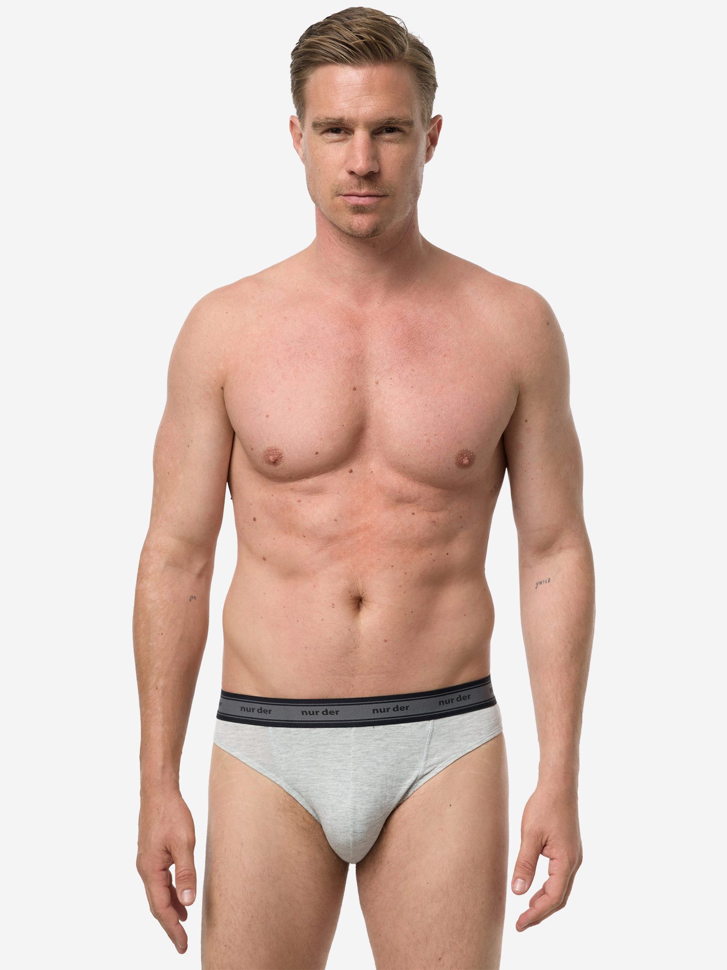 Nur Die Slip Cotton Organic Unterhose (6-St) Männer Multipack Mehrpack