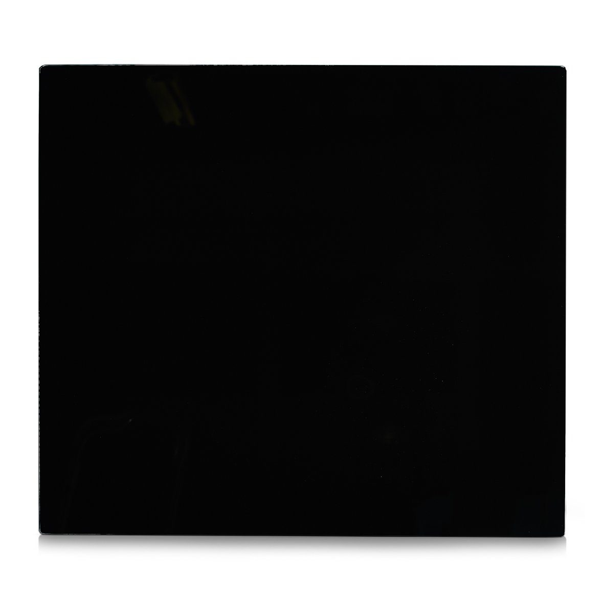 Zeller Present Küchenherdaufsatz Herdblende-/Abdeckplatte, schwarz, Glas