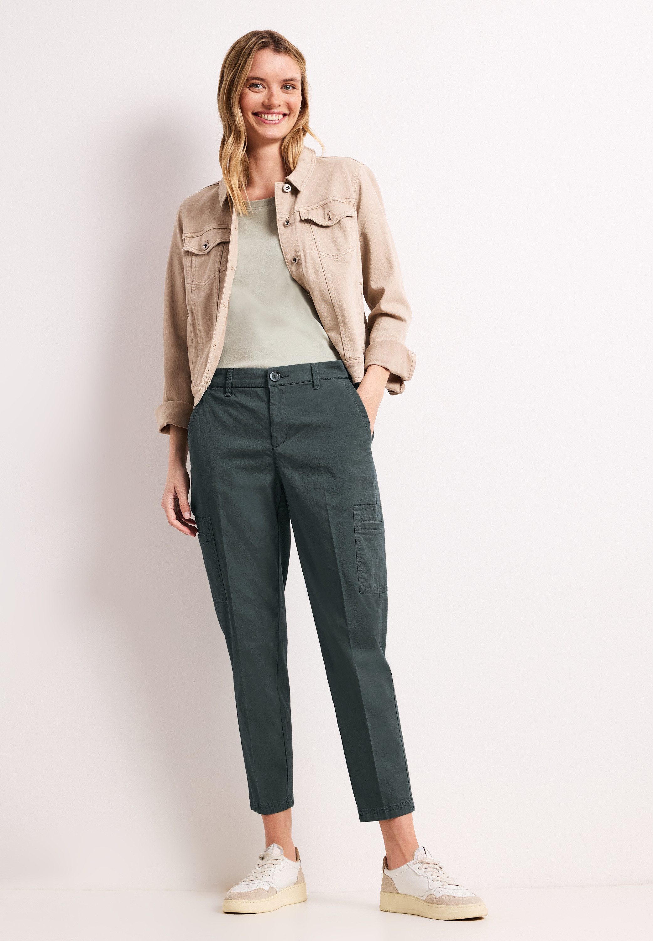 STREET ONE Chinohose Middle Waist