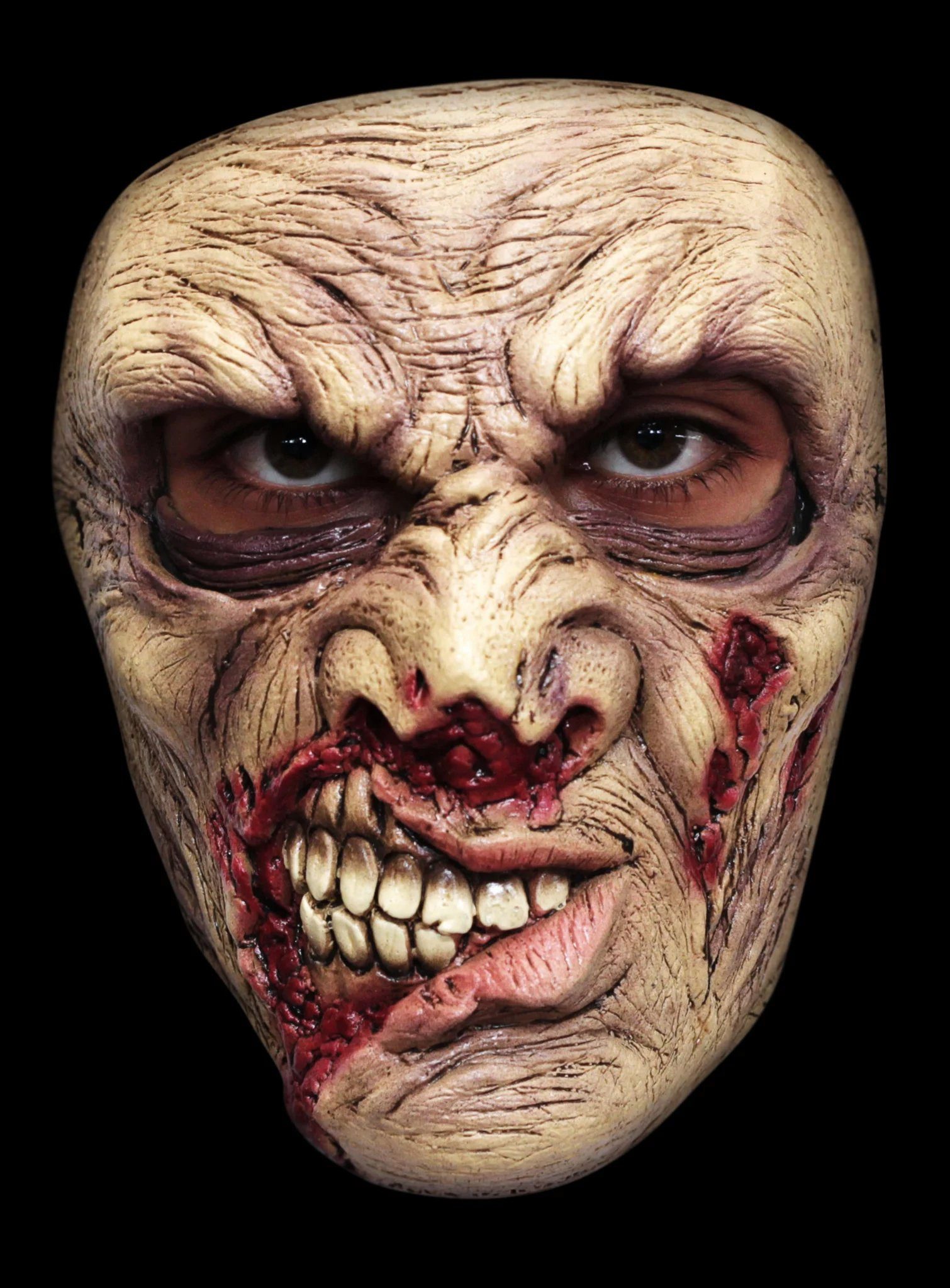 Metamorph Verkleidungsmaske Zombie Maske - Halloween Fasching Horror Kostüm, Schaurig-schöne Zombiemaske - nicht nur für Halloween