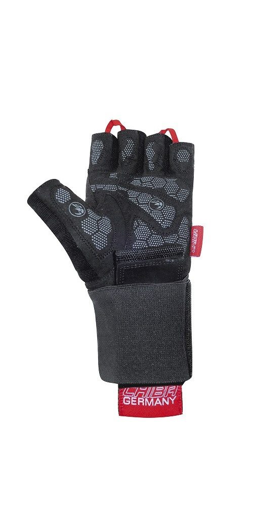 Chiba Trainingshandschuhe Fitness Handschuhe Iron III schwarz - 1 Paar