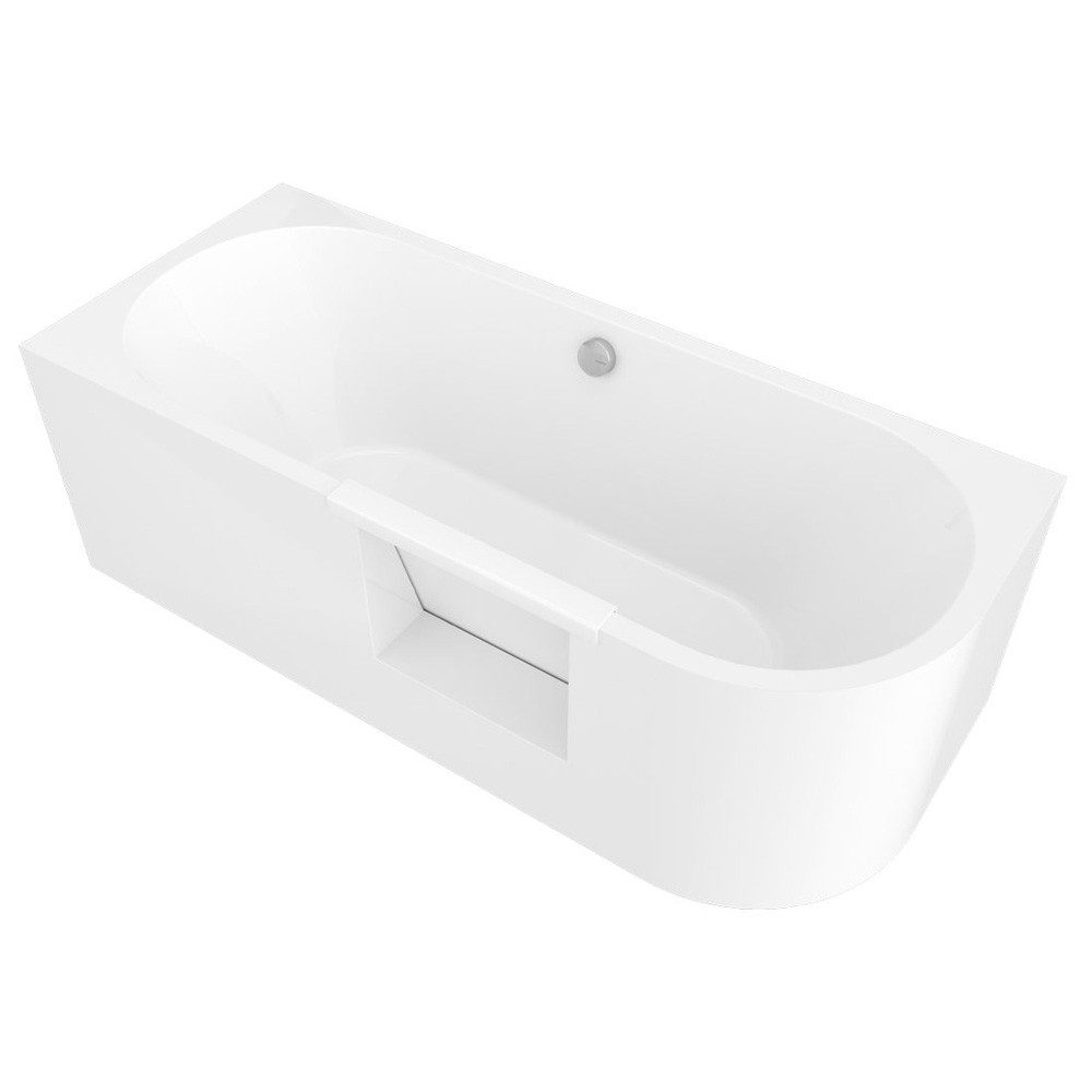 HAK Badewanne PORTAS Links Badewanne mit Tür, 180x75x60cm, Weiß